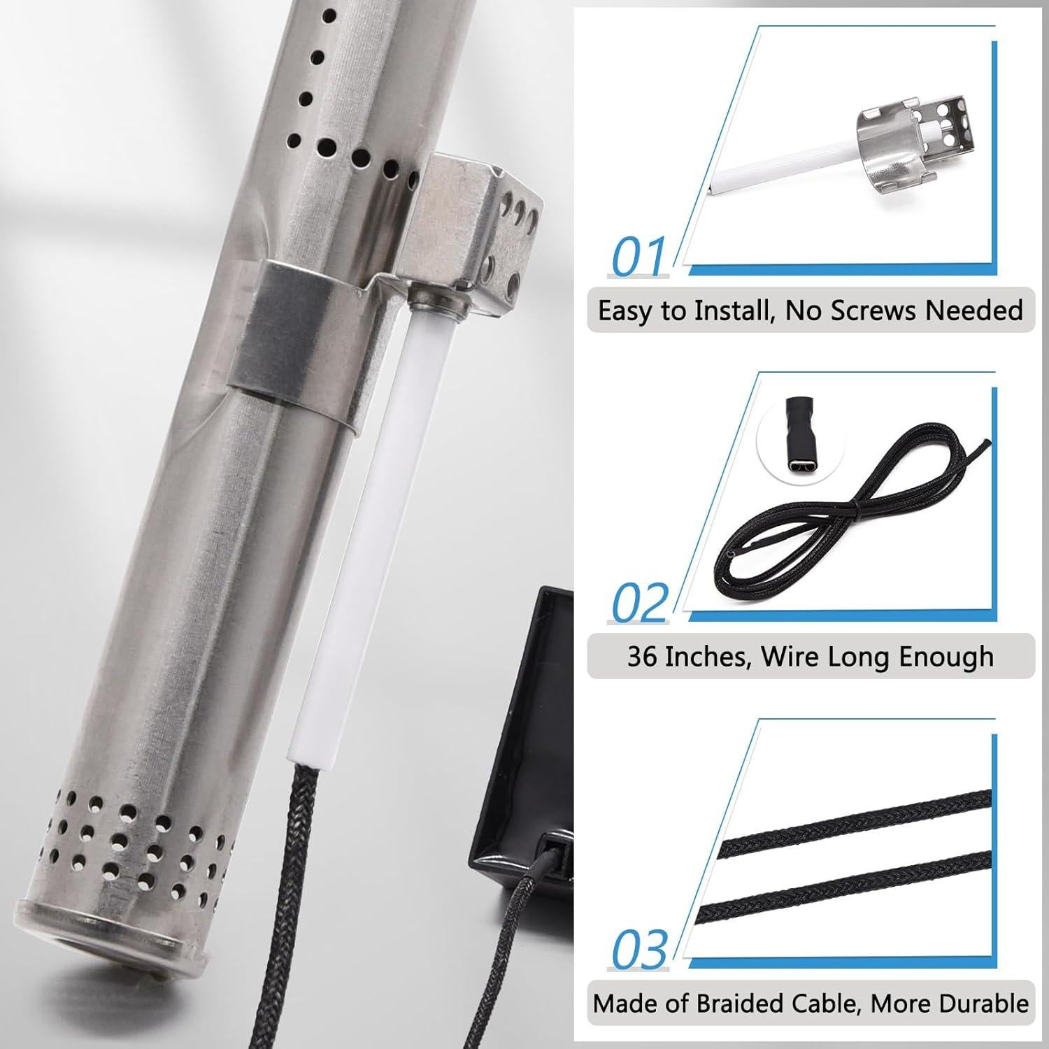 Piezas de Repuesto Parrilla Adviace Gas2Coal 3 Quemadores