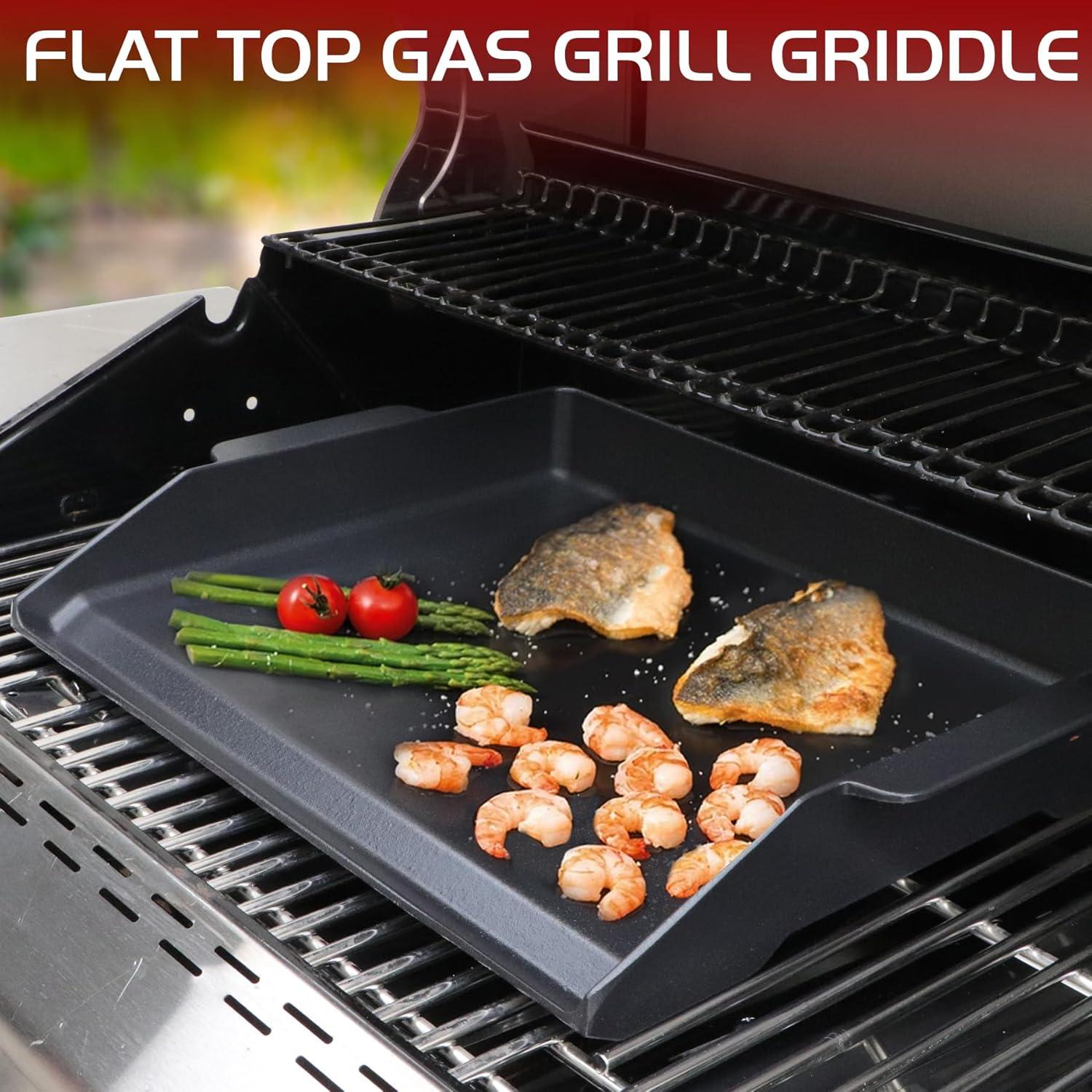 Plancha de Hierro Fundido Unidanho 43x33 cm para Parrilla Gas