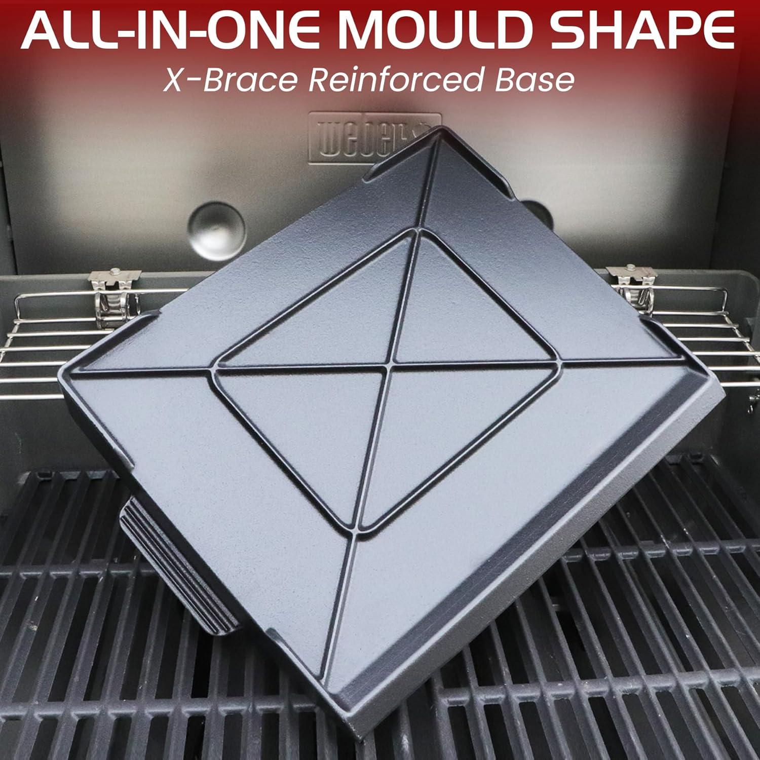 Plancha de Hierro Fundido Unidanho 43x33 cm para Parrilla Gas