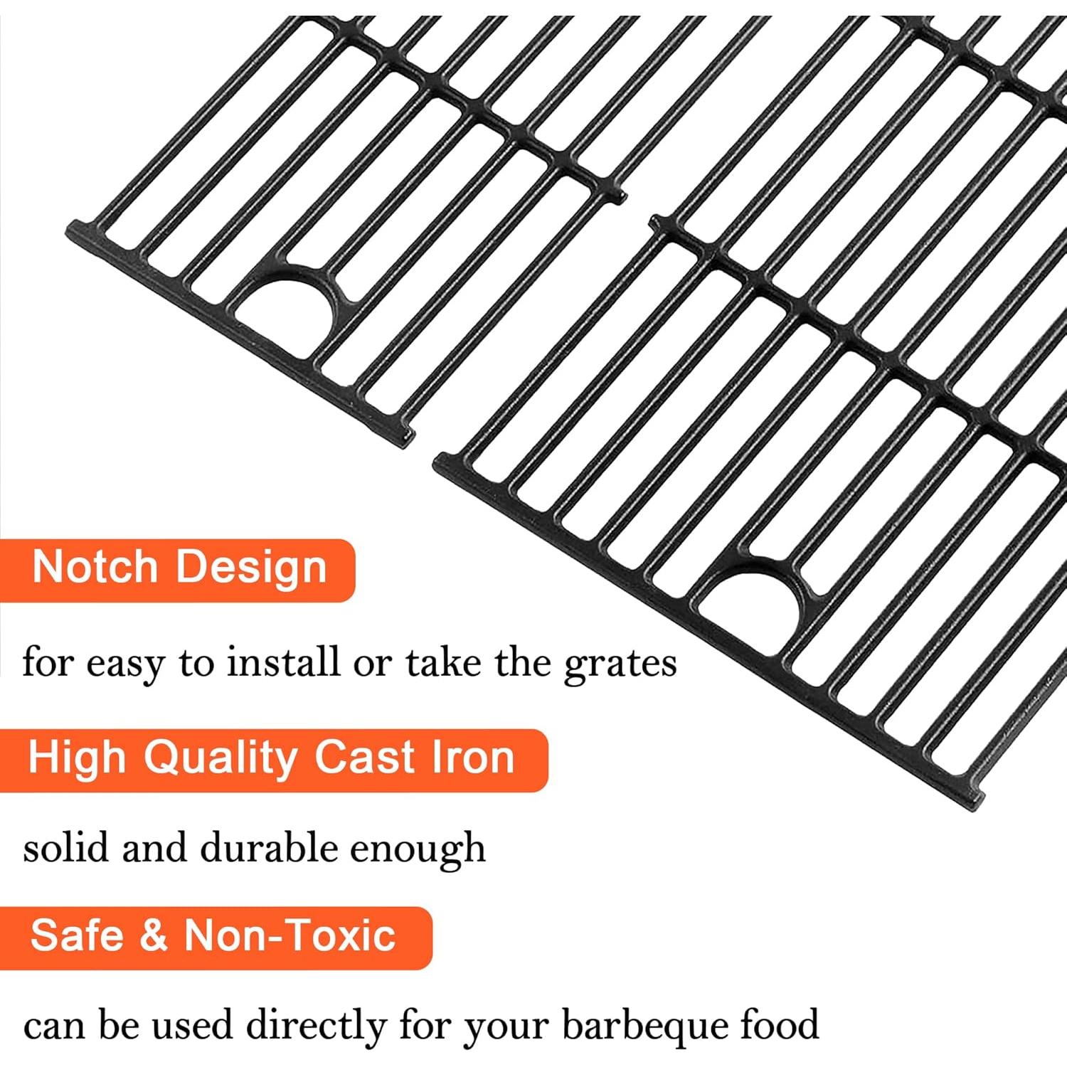 Kit de Piezas para Parrilla Charbroil 2 Quemadores 17"