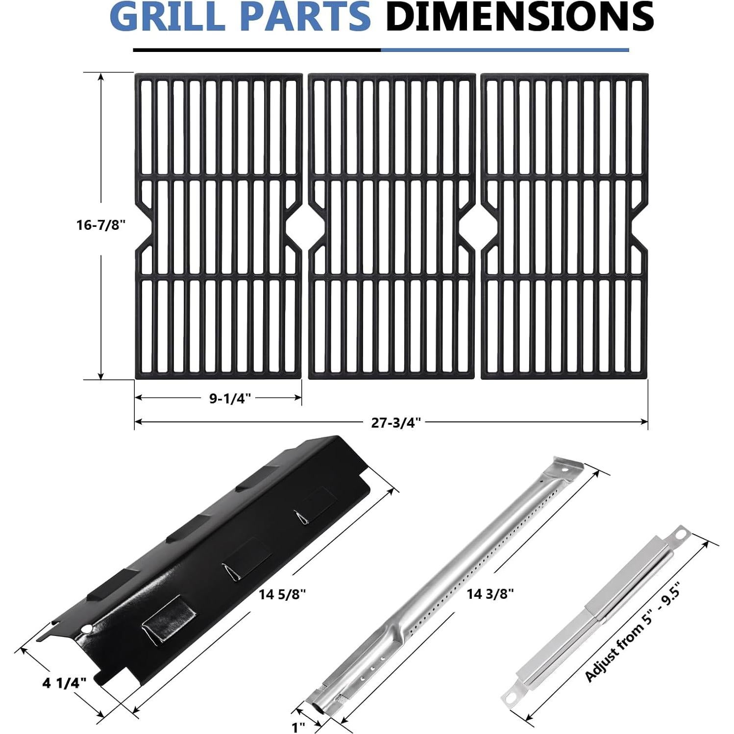 Kit de Piezas de Repuesto para Parrilla Adviace 4 Quemadores
