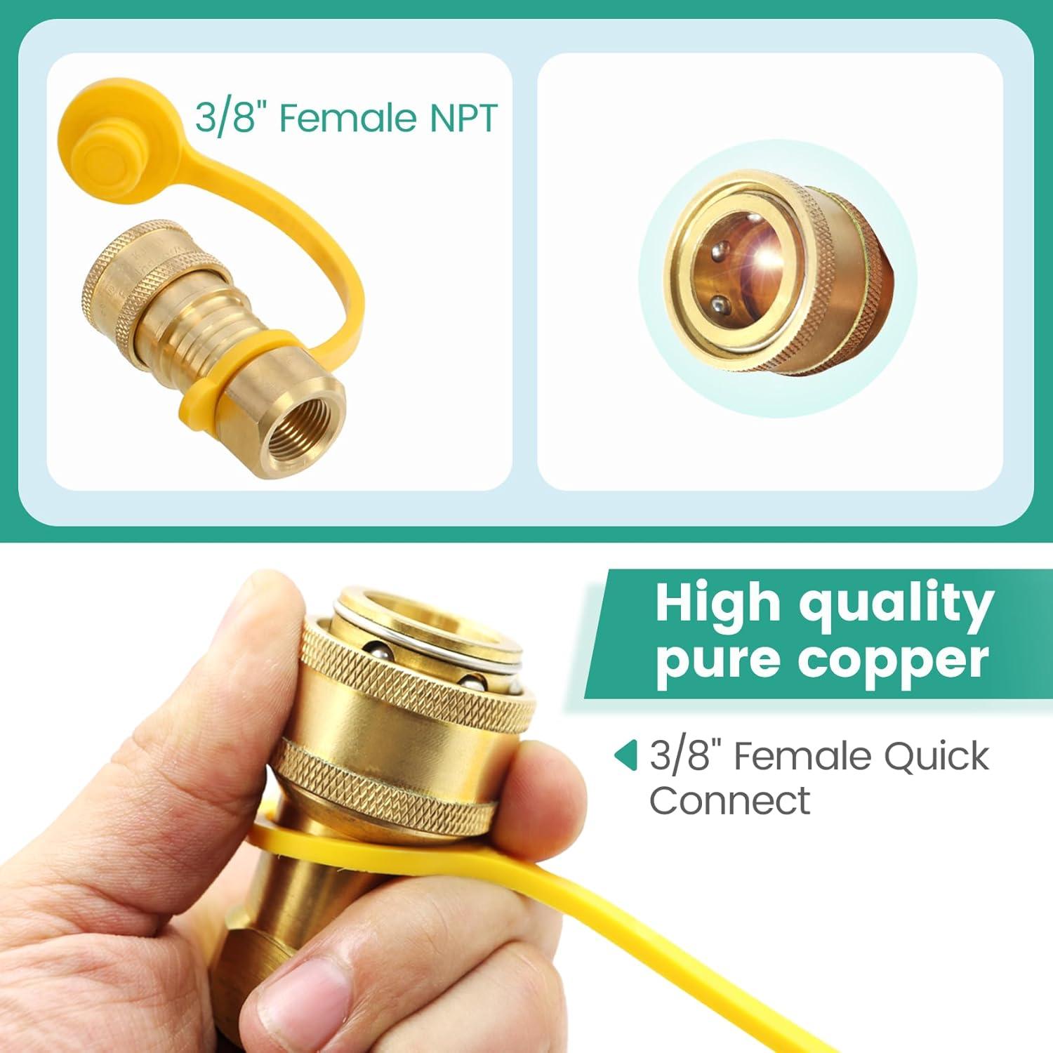 Kit de Conversión de Propano a Gas Natural Hosile 3.66m