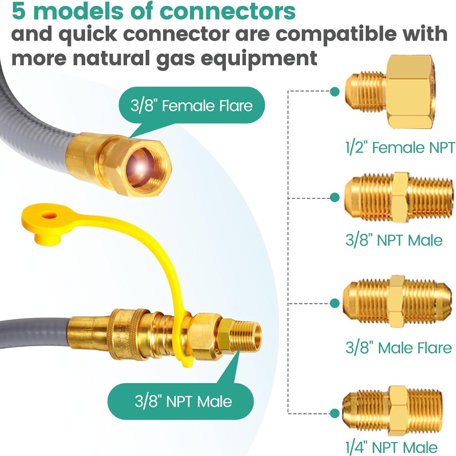 Kit de Conversión de Propano a Gas Natural Hosile 3.66m