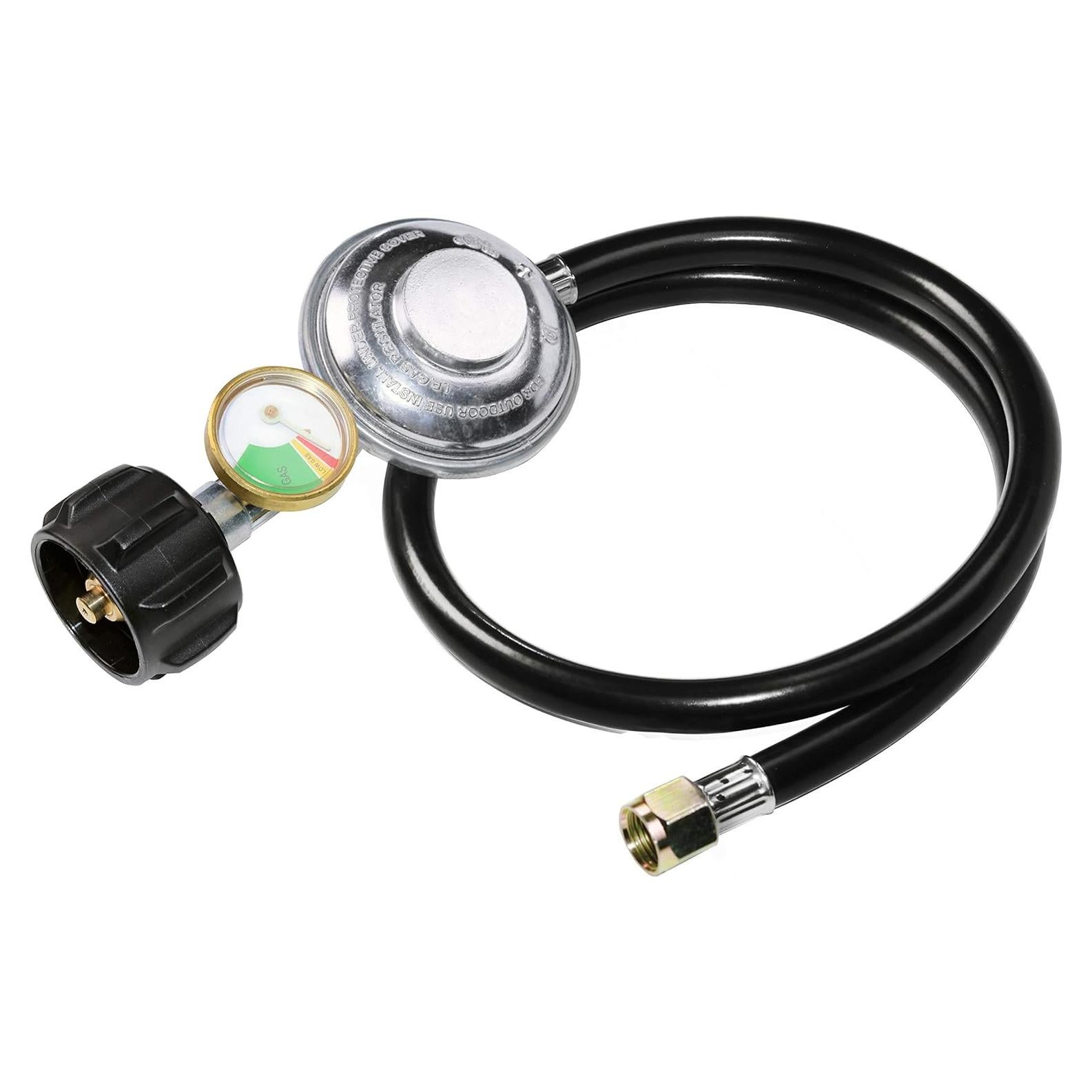 Manguera de Regulador de Propano DOZYANT 3 Pies con Medidor