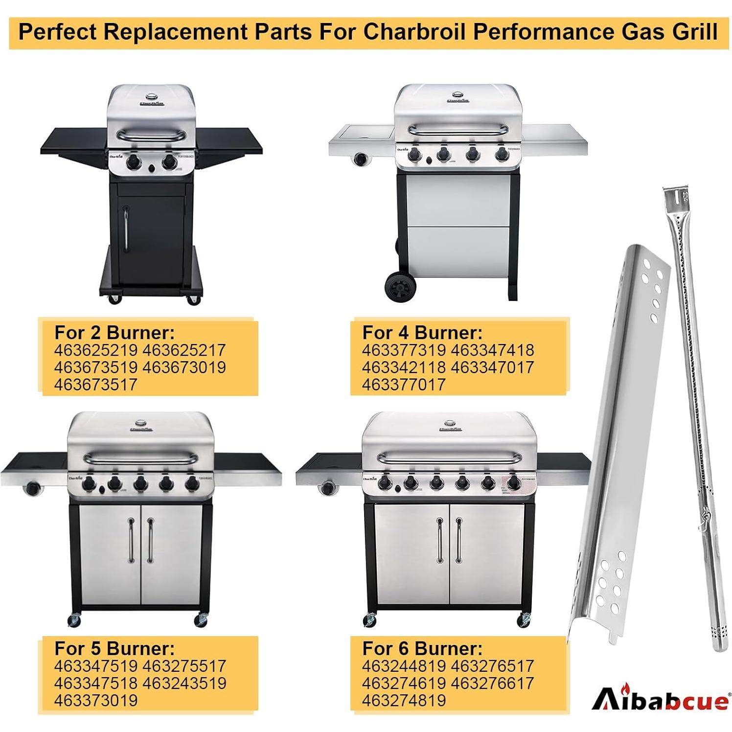 Piezas de Repuesto Parrilla Aibabcue 4 Quemadores Charbroil