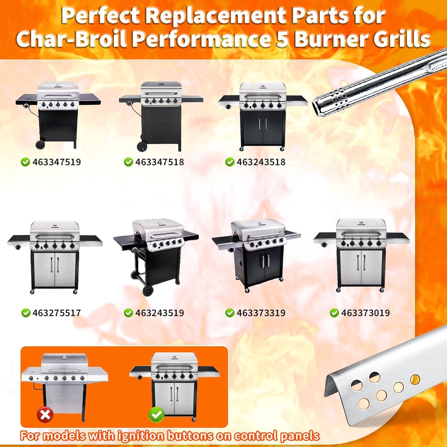 Piezas de Repuesto Parrilla Hisencn Acero Inoxidable 304 5 Paquete