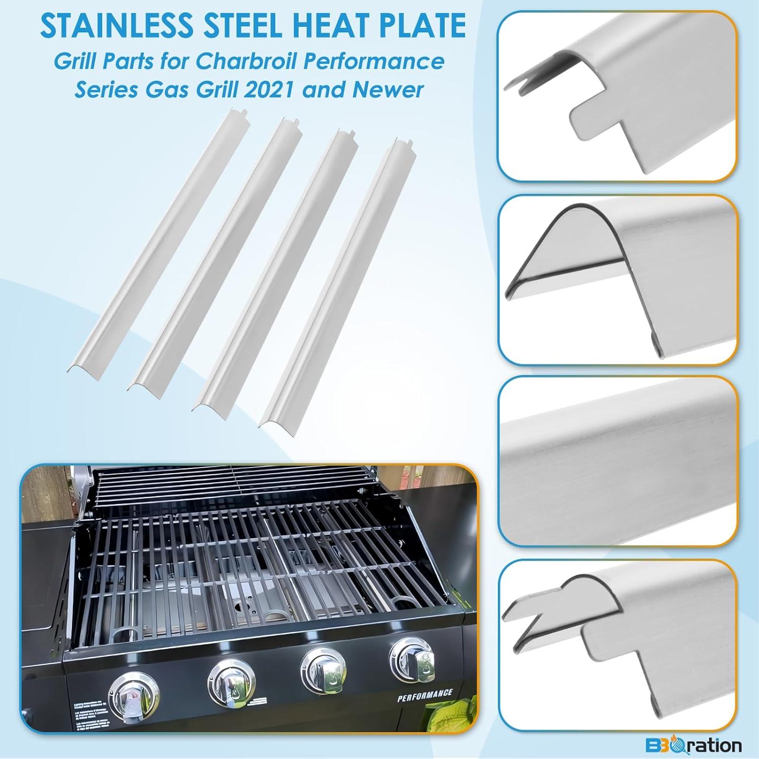 Piezas de Parrilla Charbroil Performance 4 Quemadores - Rejillas y Placas