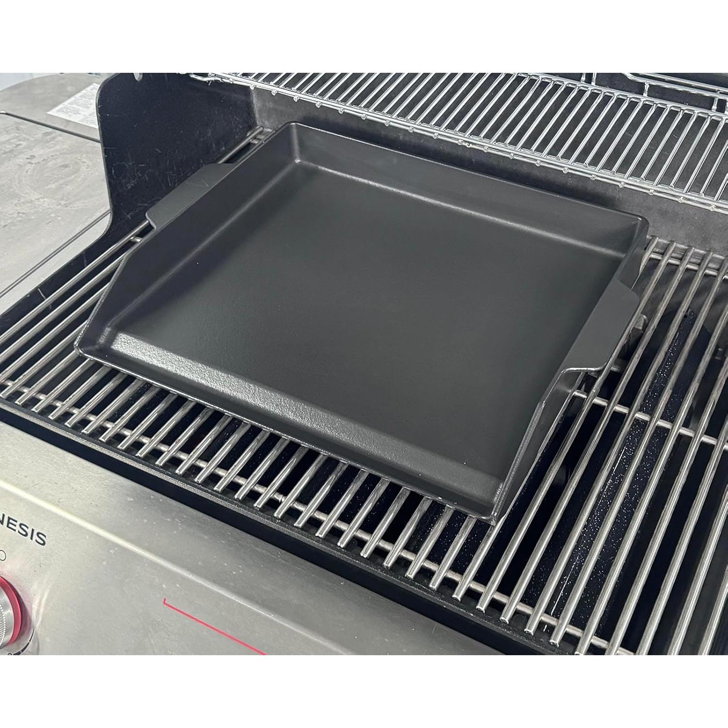 Plancha Universal BBQ Future Hierro Fundido 47.2x35.6cm Antiadherente