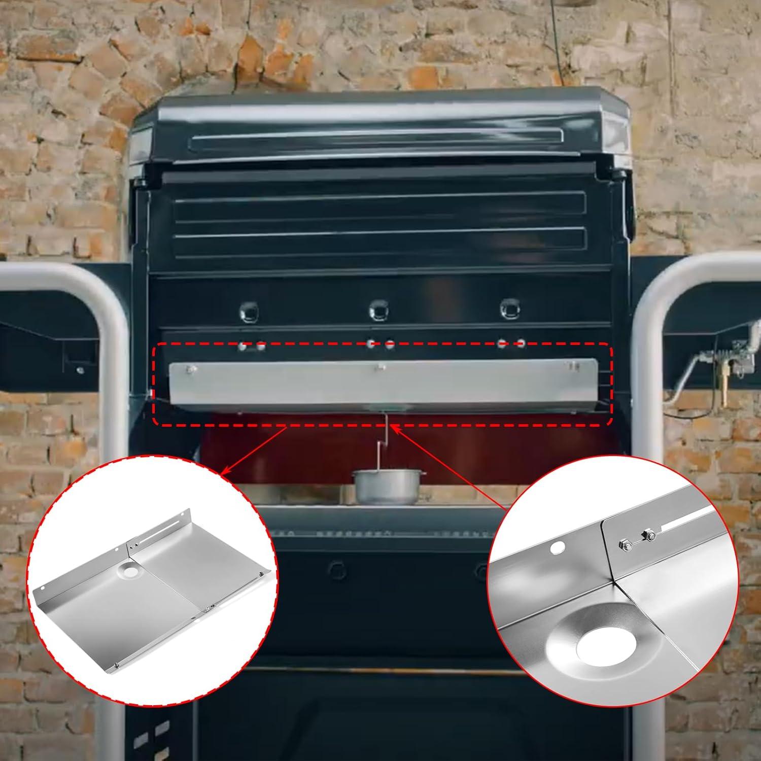 Escudo Térmico G460-2900-W2 Acero Inoxidable para Parrilla Charbroil