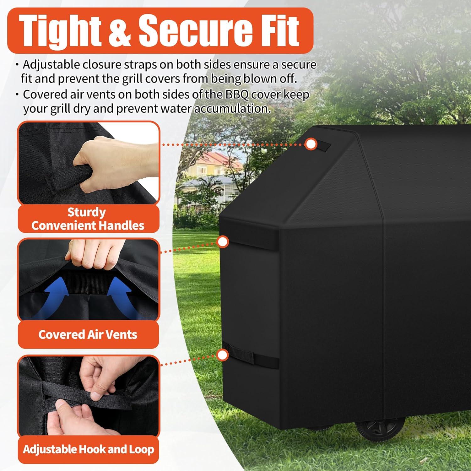 Cubierta para Parrilla BBQ iCOVER 75" Impermeable 600D