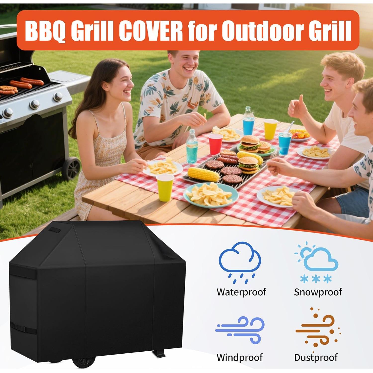 Cubierta para Parrilla BBQ iCOVER 75" Impermeable 600D