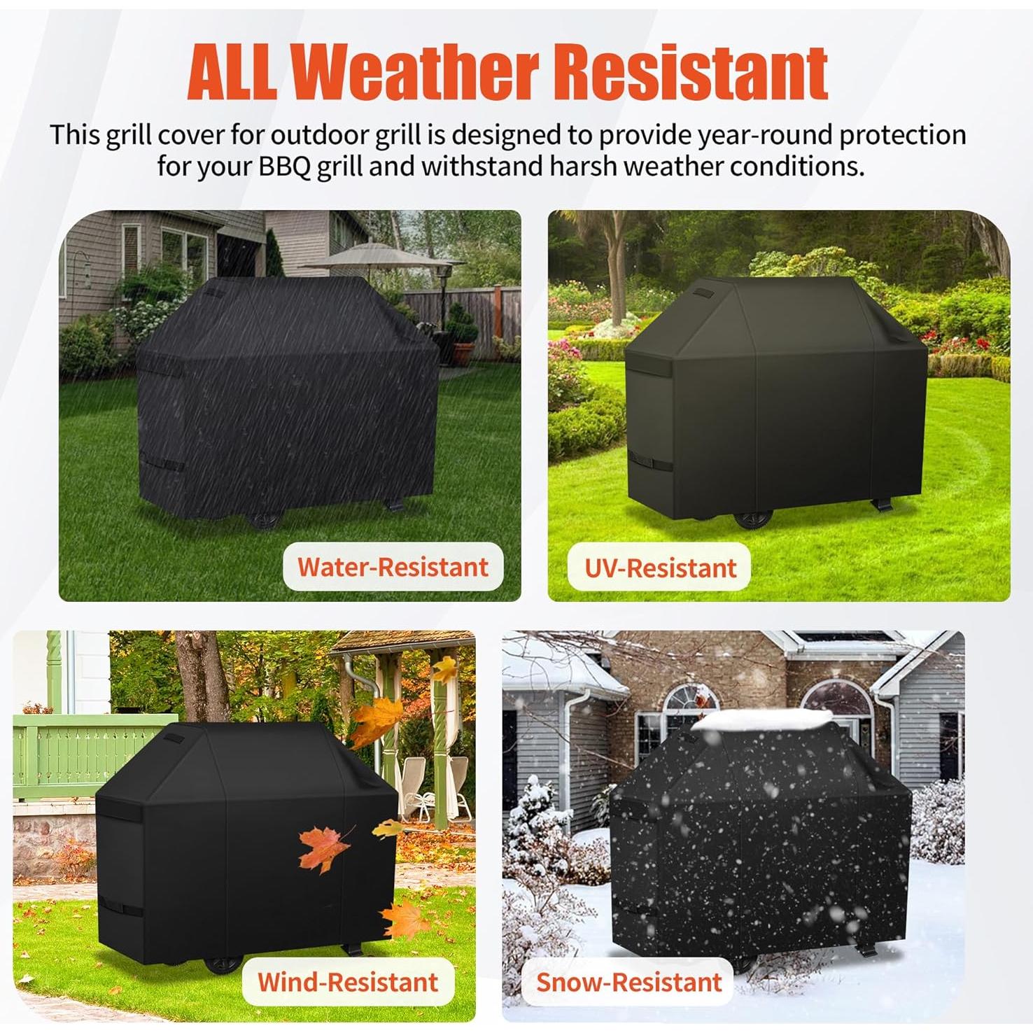 Cubierta para Parrilla BBQ iCOVER 75" Impermeable 600D