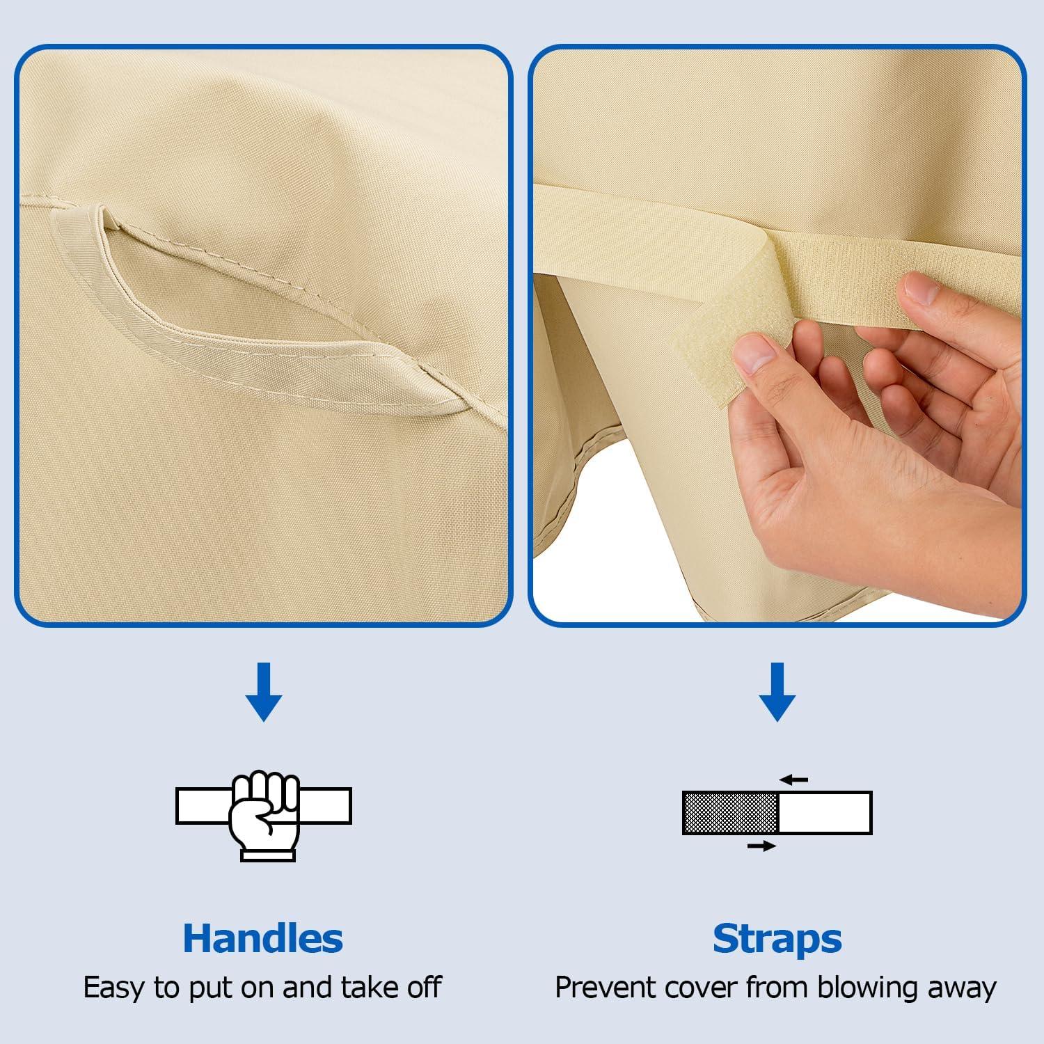 Cubierta para Parrilla SunPatio 2 Quemadores 81 cm Beige