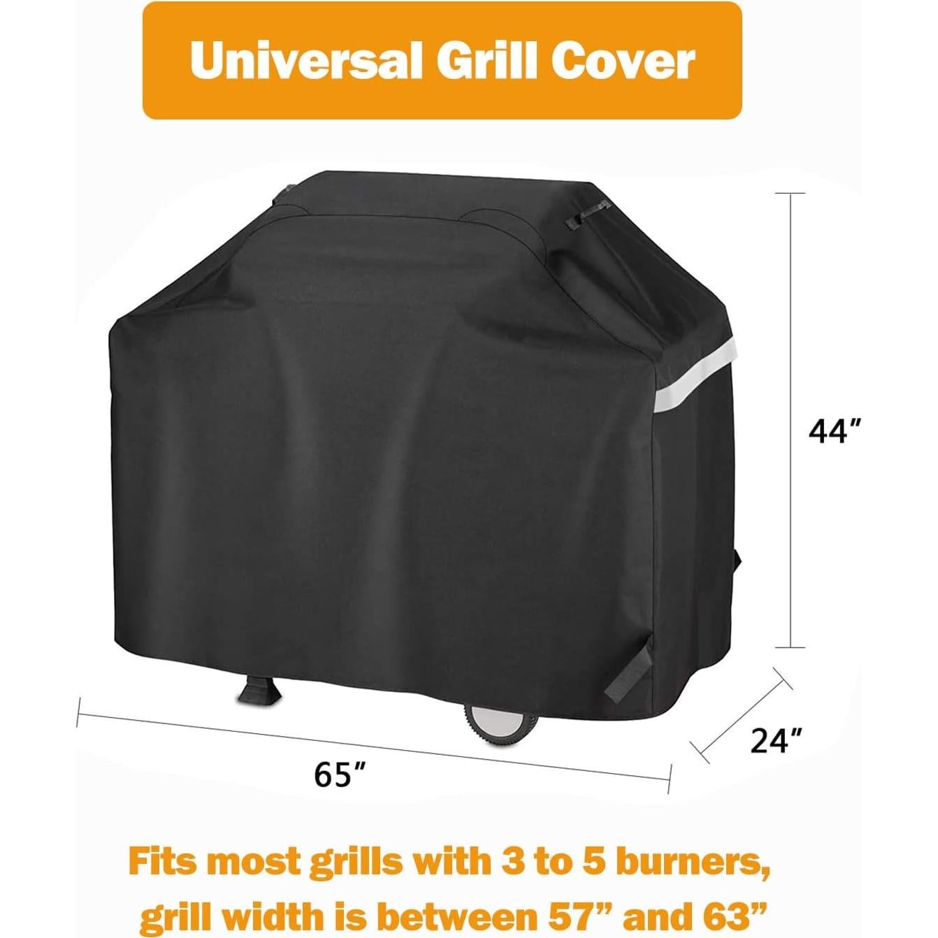 Cubierta de Parrilla Utheer 165 cm a Prueba de Agua para BBQ