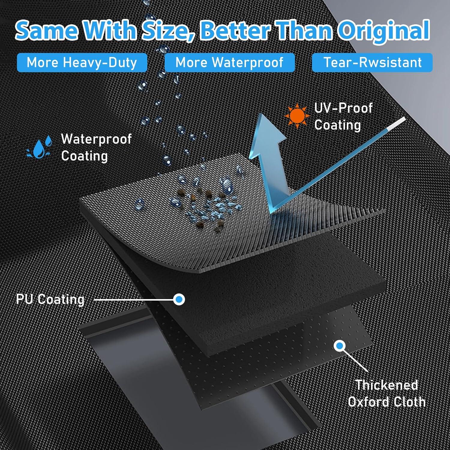 Cubierta de Parrilla Utheer 165 cm a Prueba de Agua para BBQ