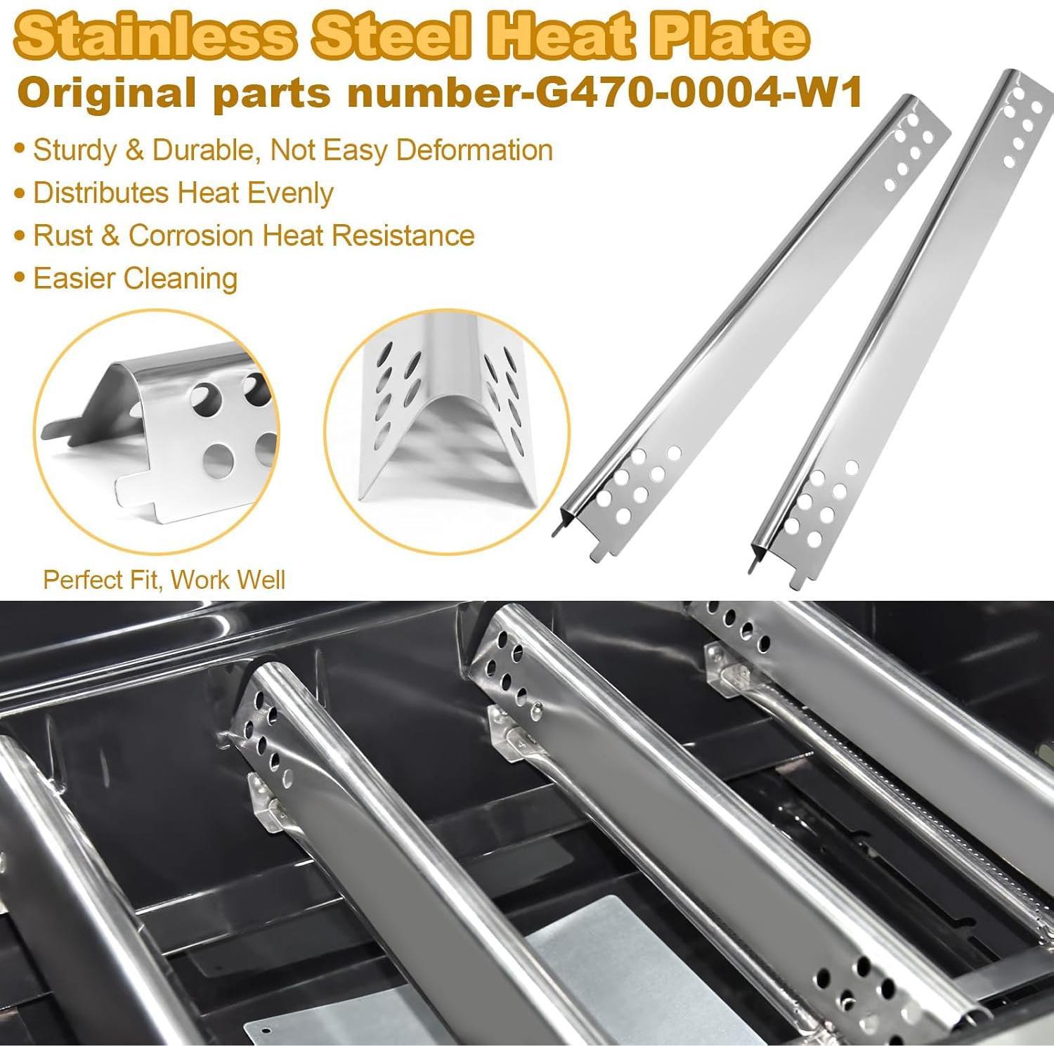 Piezas de Parrilla Aibabcue para Charbroil 4 Quemadores