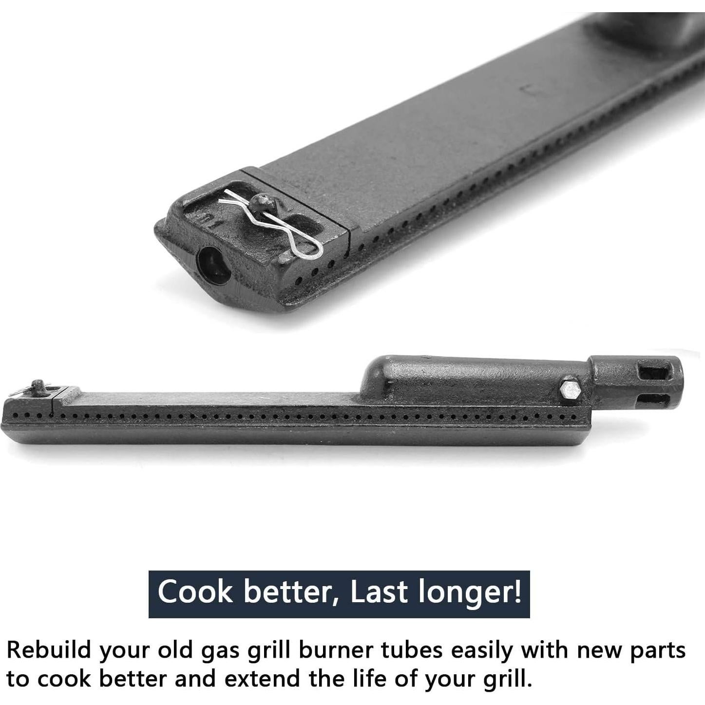 Kit de Tubos de Quemador Hierro Fundido Votenli 15.8 cm 3-Pack