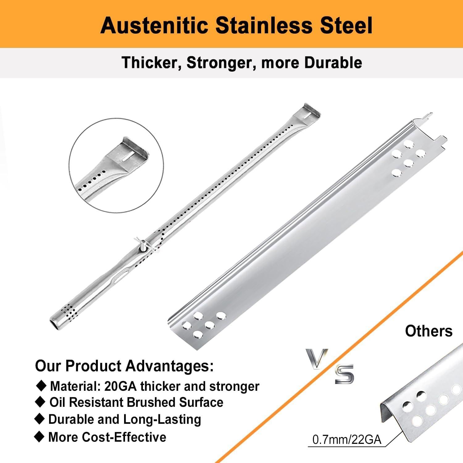 Kit de quemadores y placas de calor Charbroil Performance 5 quemadores