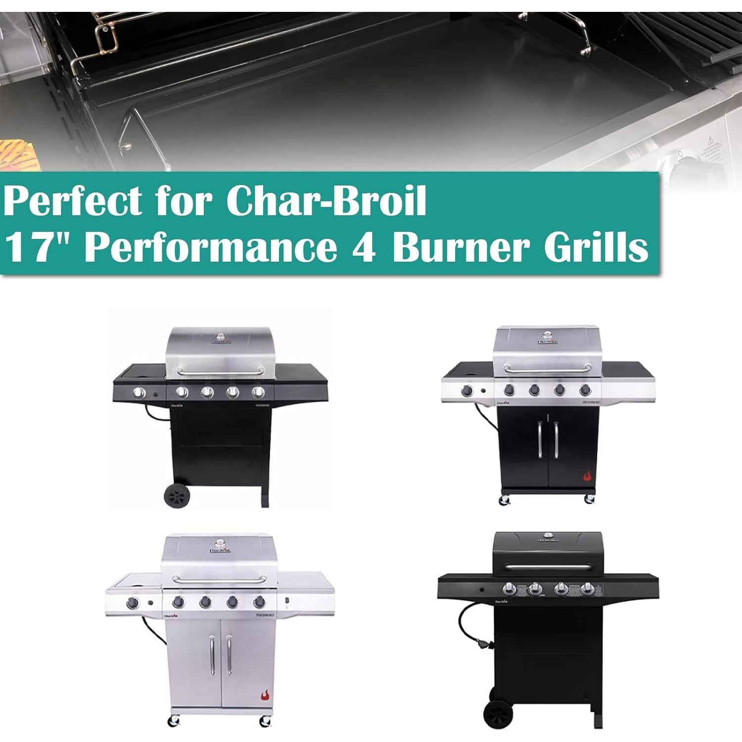 Inserts de Plancha Completa EasiBBQ 43.2x60cm para Char-Broil