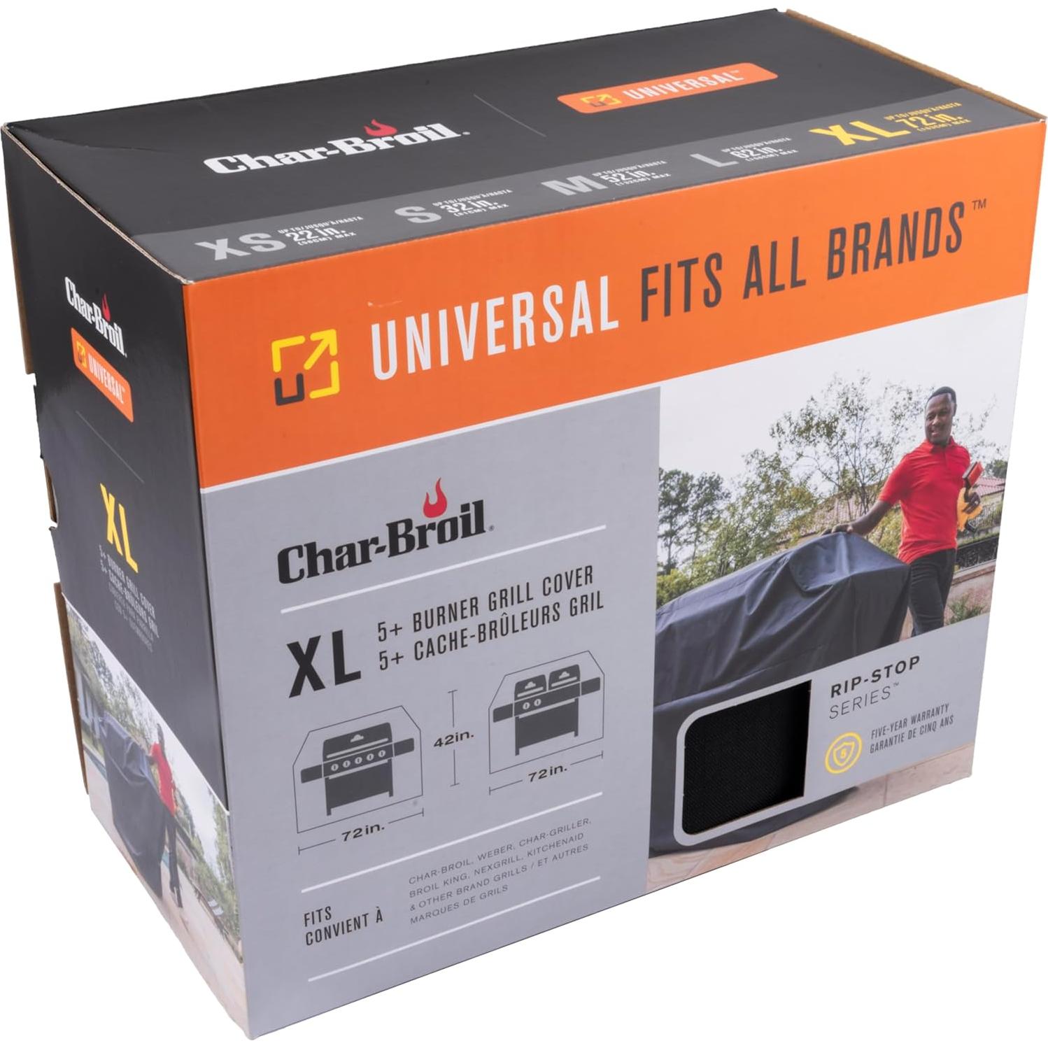 Cubierta de Parrilla Extra Grande Char-Broil 5+ Quemadores