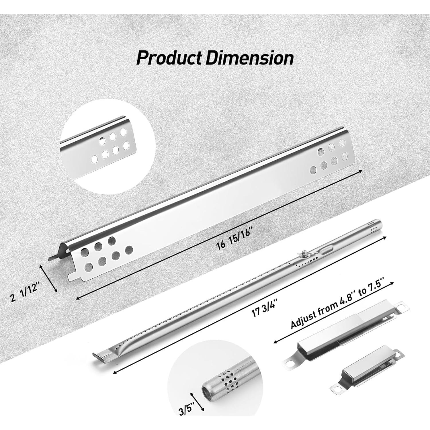 Piezas de Repuesto Parrilla Gas Charbroil 4 Quemadores BBQ-Yummy
