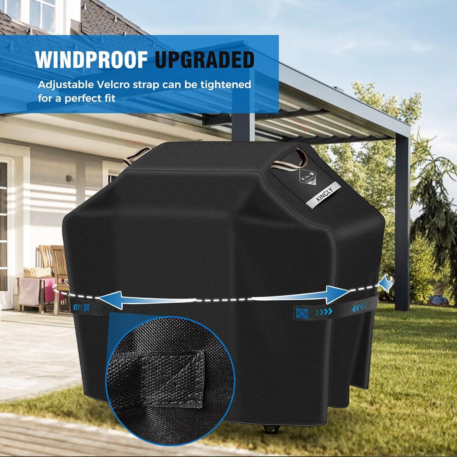 Funda de Parrilla KINGLY 60" A Prueba de Agua para Gas