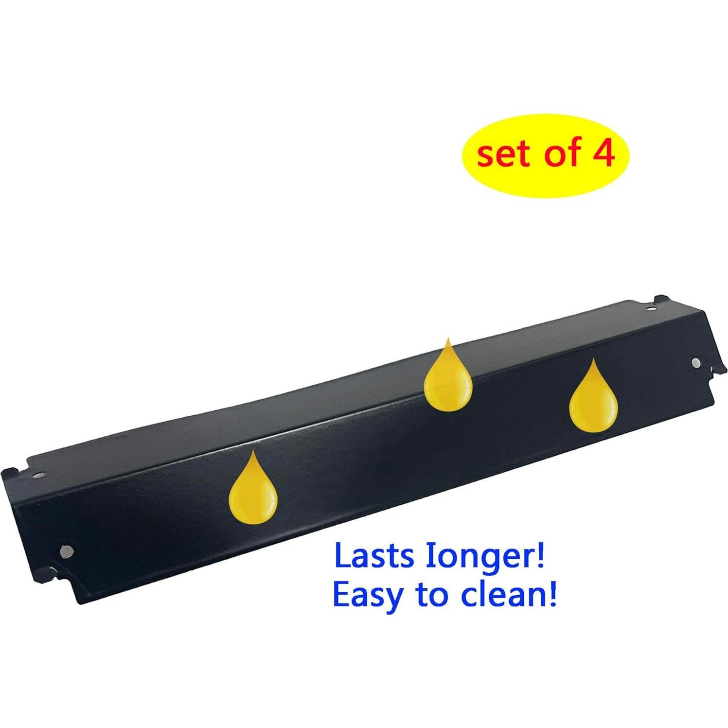 Placas de Calor Acero Porcelánico Direct Store DP125 - 4 Piezas