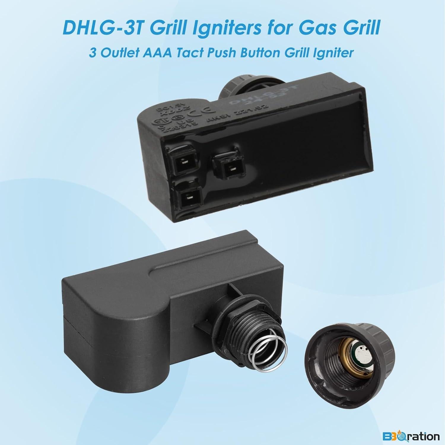 Módulo de Encendido Electrónico DHLG-3T para Parrilla Charbroil