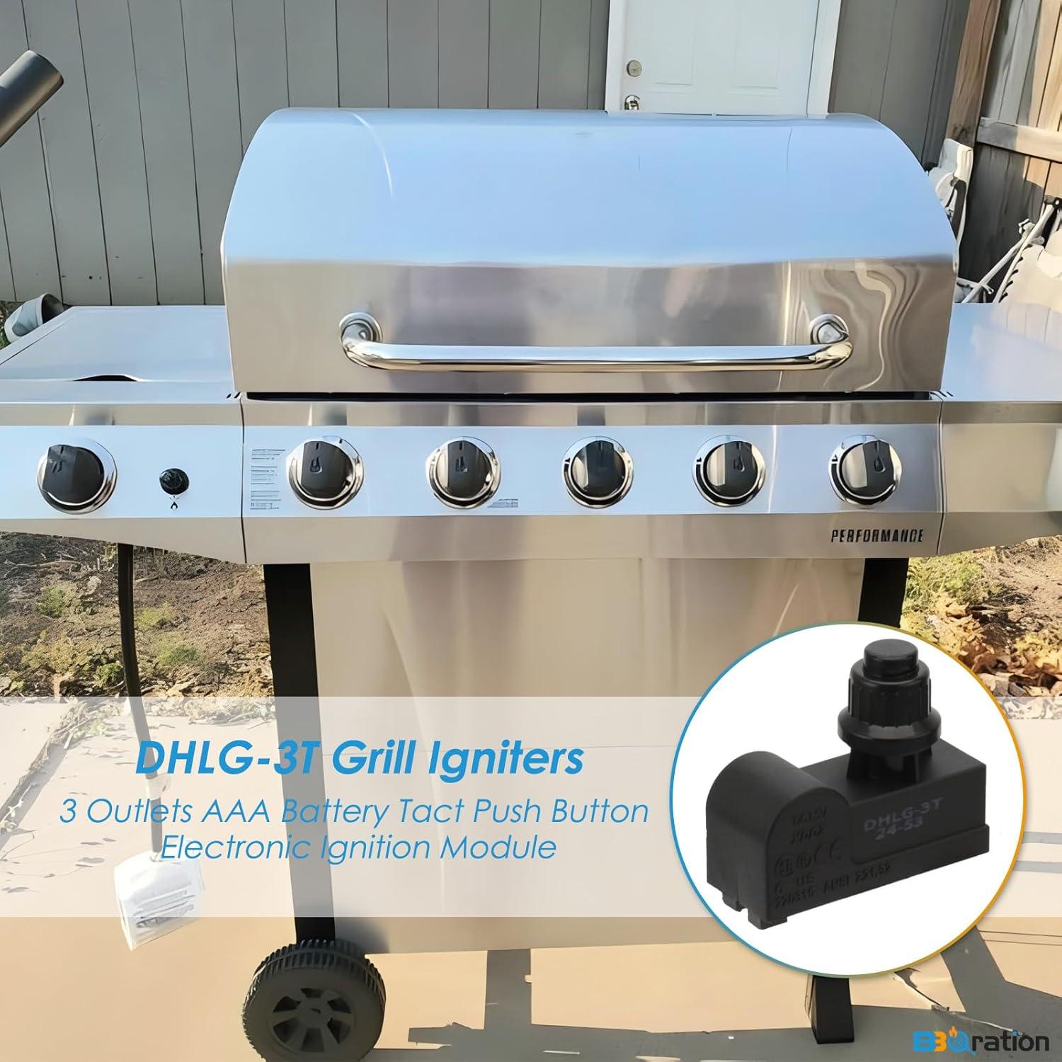 Módulo de Encendido Electrónico DHLG-3T para Parrilla Charbroil