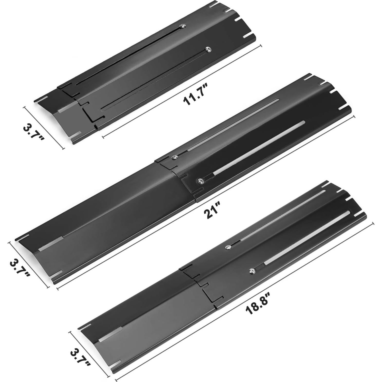 Placa de Calor Ajustable BBQ-Yummy 4 Piezas 29.7-53.3 cm