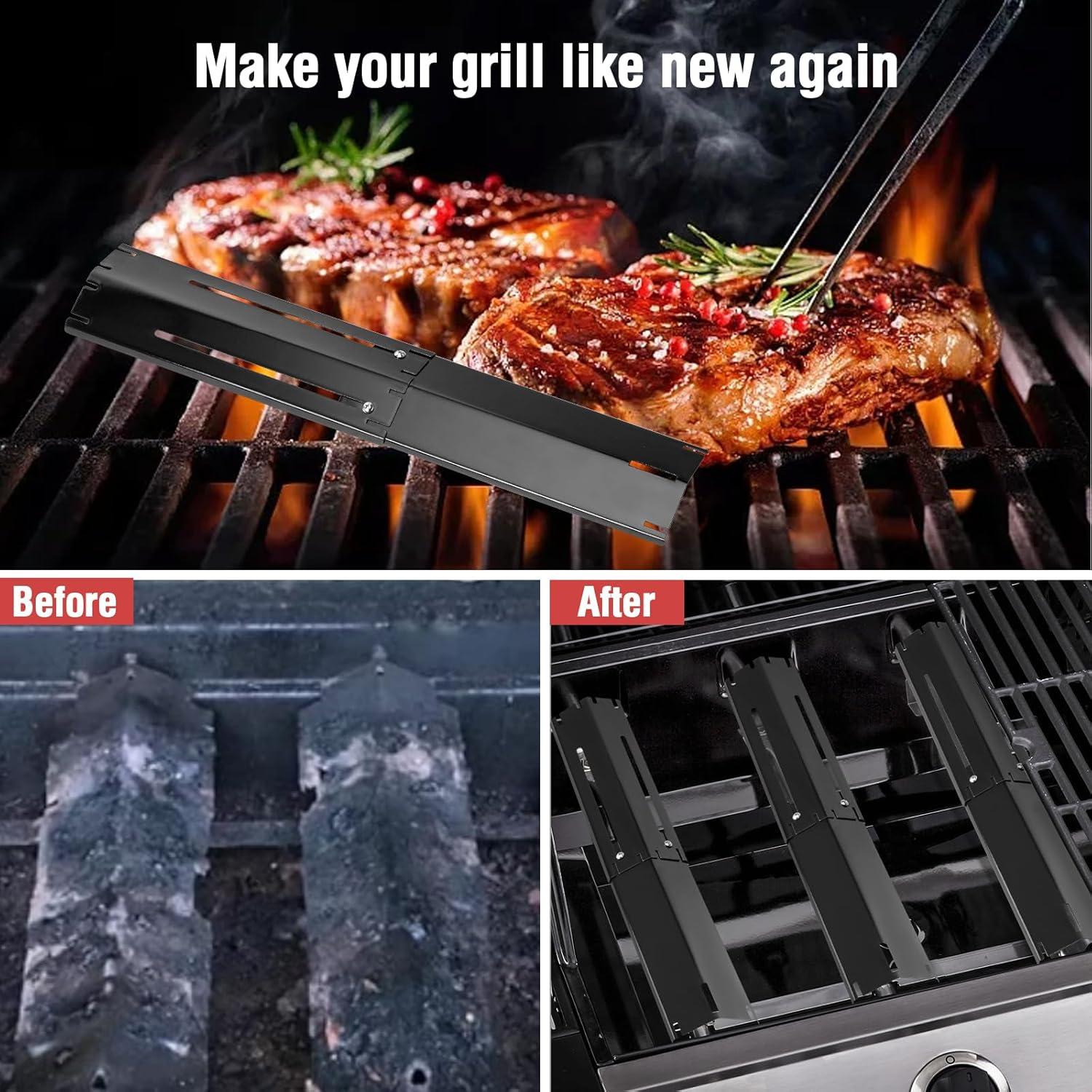 Placa de Calor Ajustable BBQ-Yummy 4 Piezas 29.7-53.3 cm