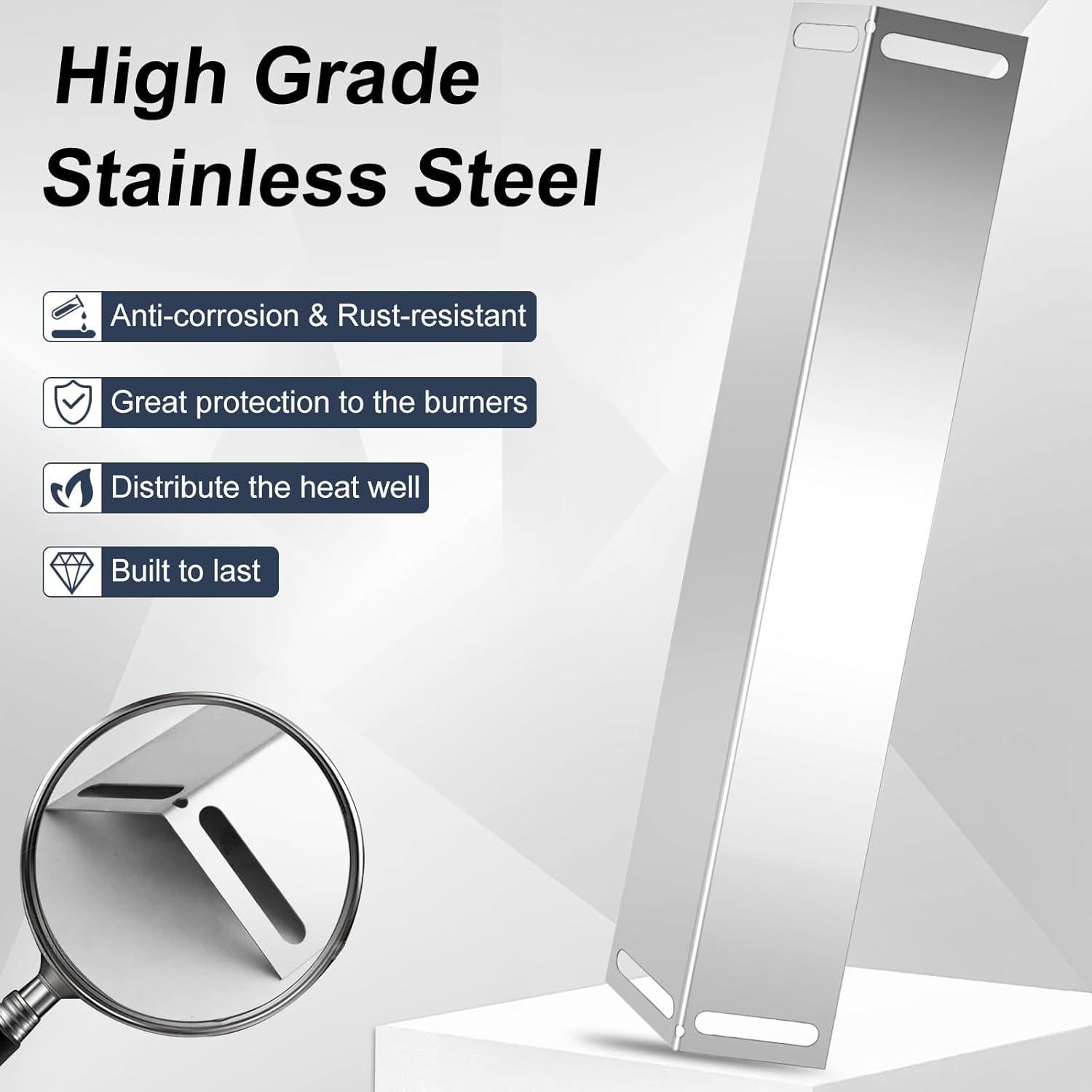 Kit de Piezas de Repuesto Criditpid para Parrilla Charbroil 4 Quemadores