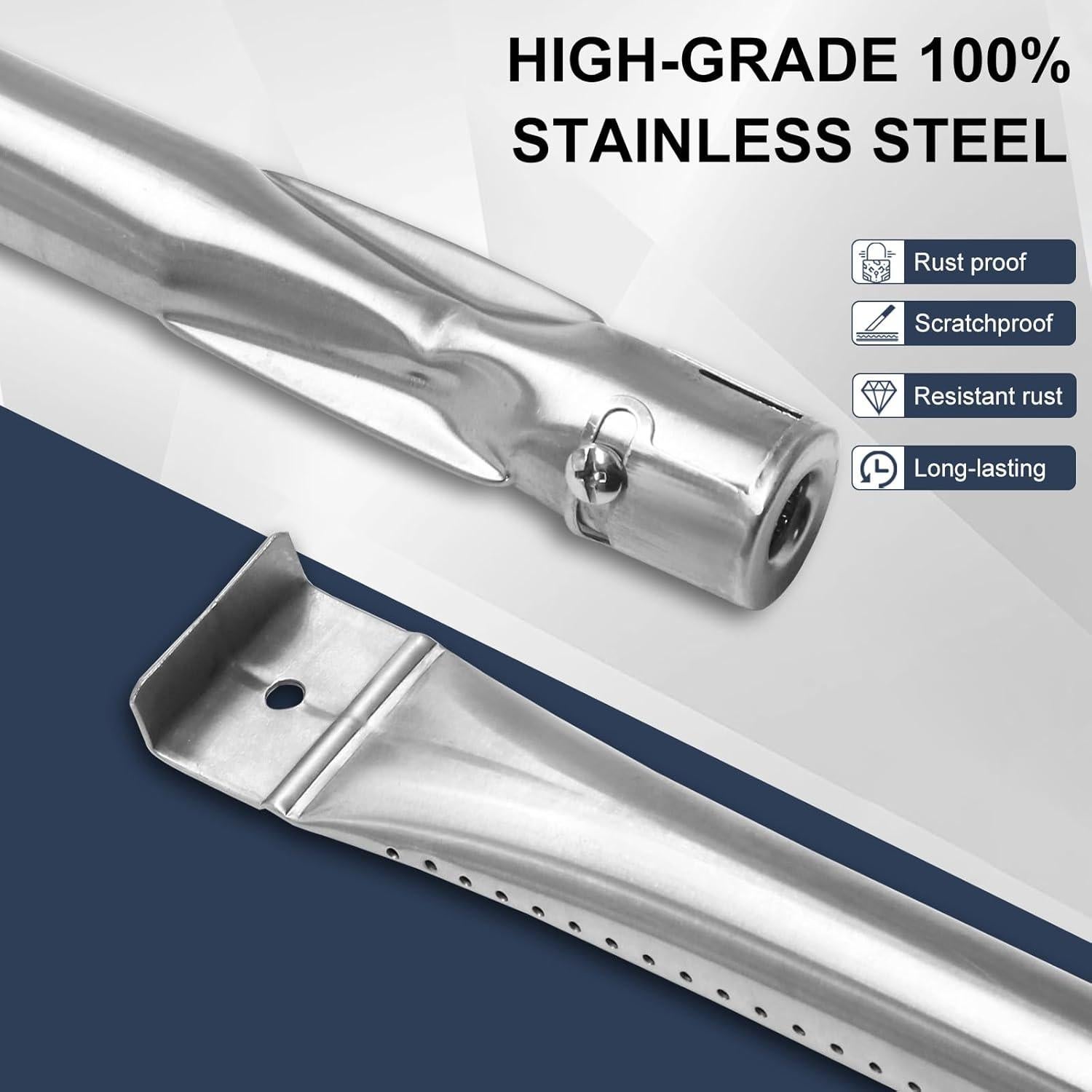 Kit de Piezas de Repuesto Criditpid para Parrilla Charbroil 4 Quemadores