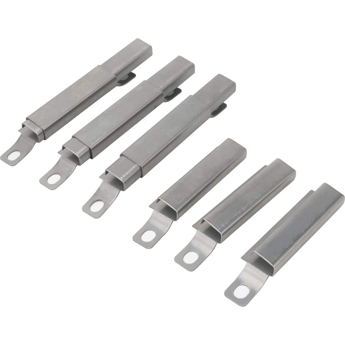 Tubo de Cruce Ajustable Utheer Acero Inoxidable 304 4 Pzas