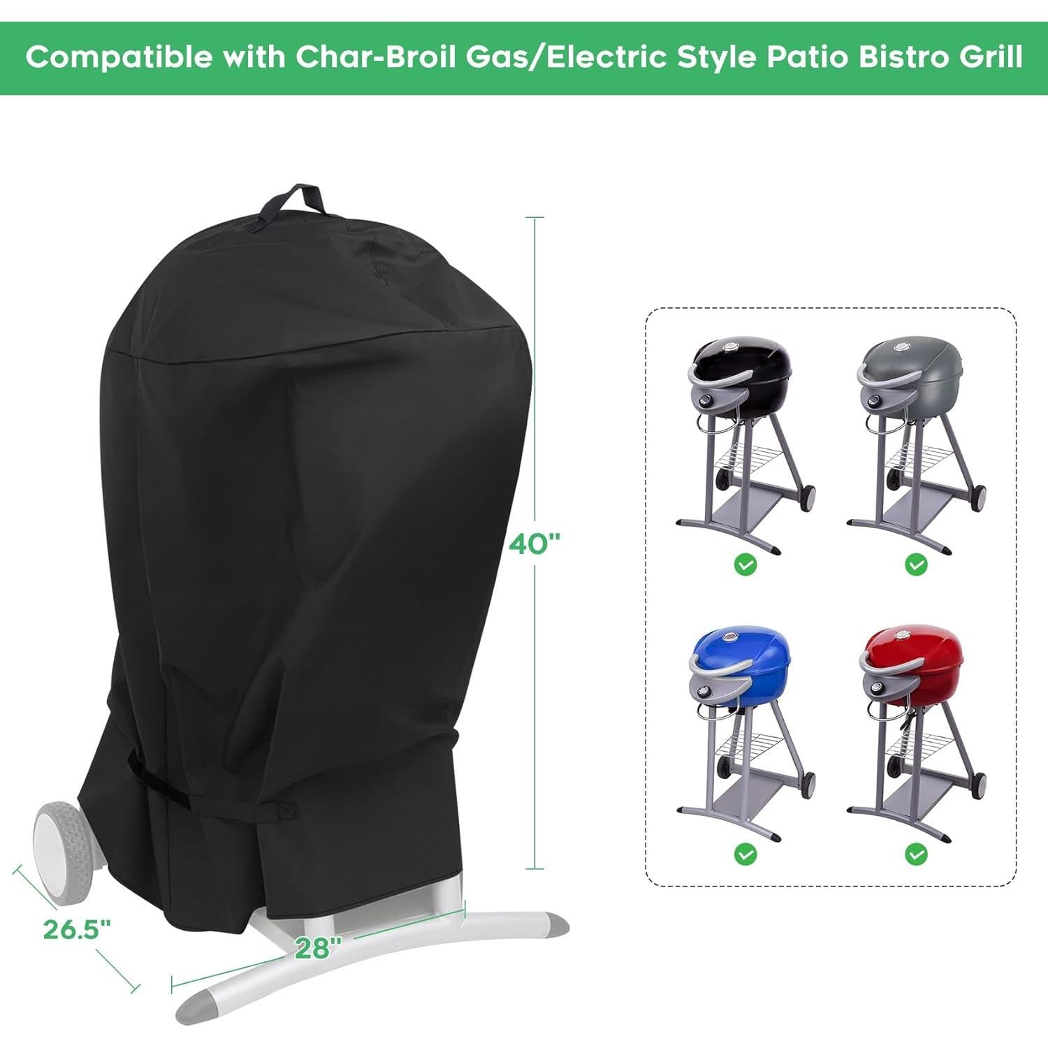 Funda de Parrilla 600D EZ-DONGTENG Impermeable 71.1x67.3x101.6cm