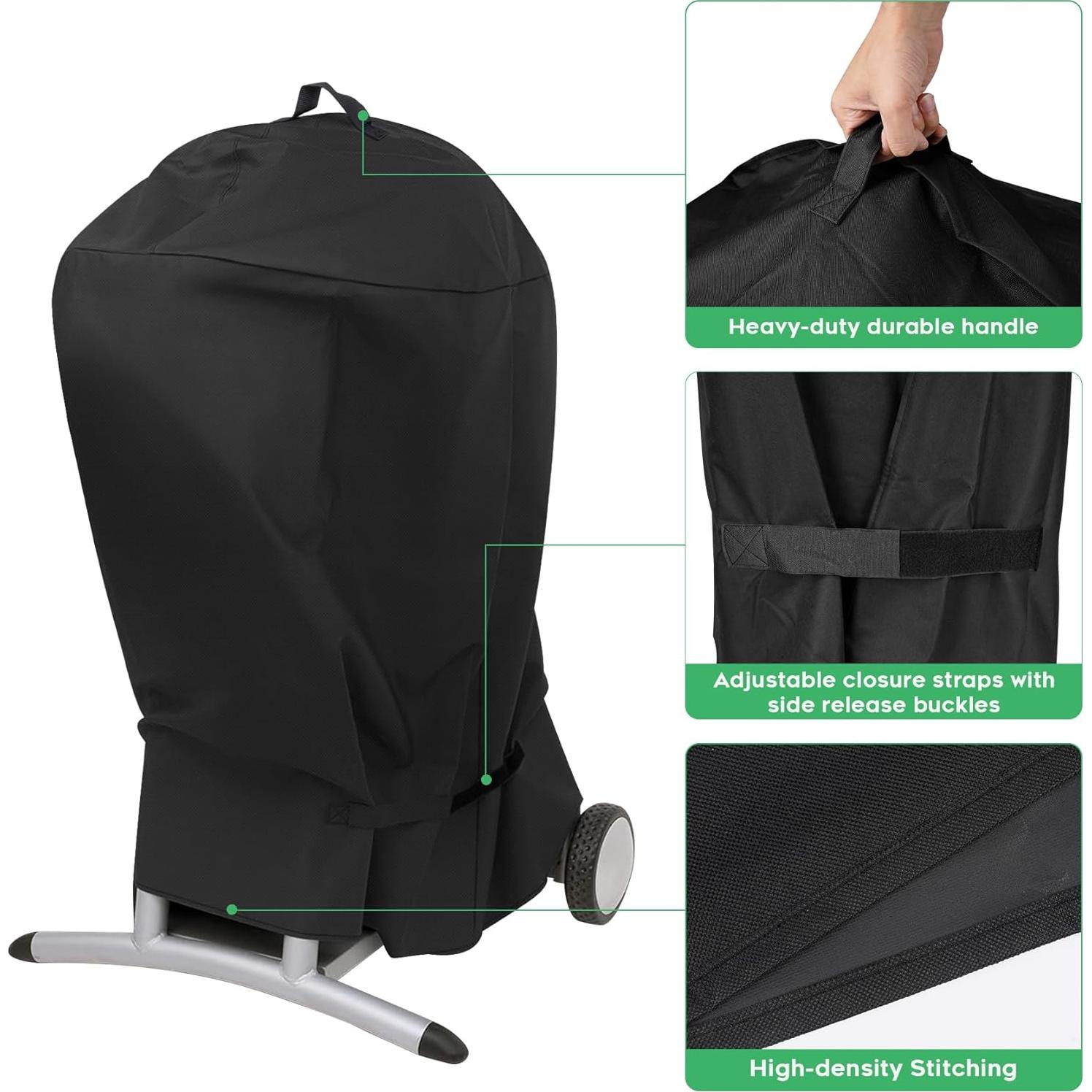 Funda de Parrilla 600D EZ-DONGTENG Impermeable 71.1x67.3x101.6cm