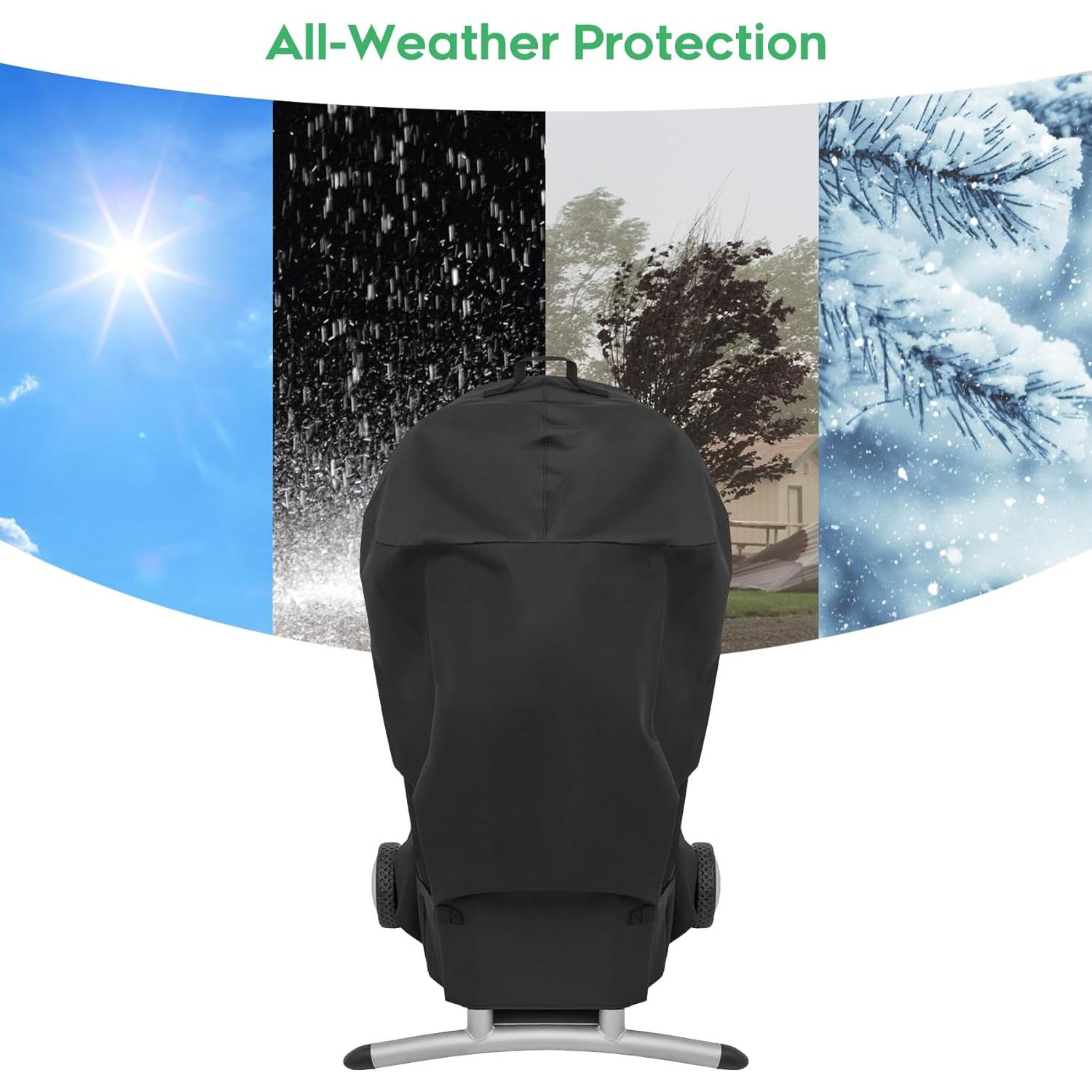 Funda de Parrilla 600D EZ-DONGTENG Impermeable 71.1x67.3x101.6cm