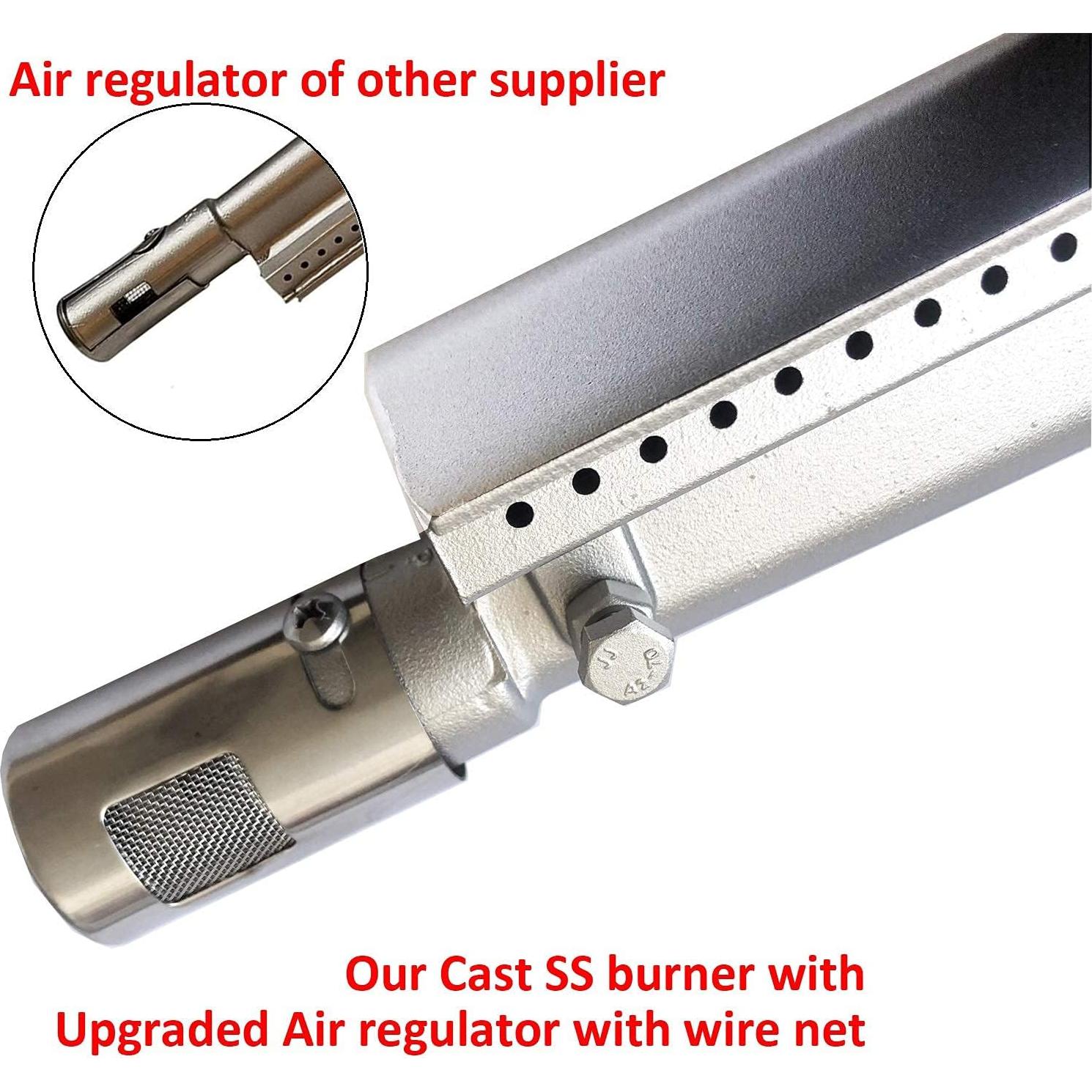 Paquete de 5 quemadores de acero inoxidable 304 Grilljob