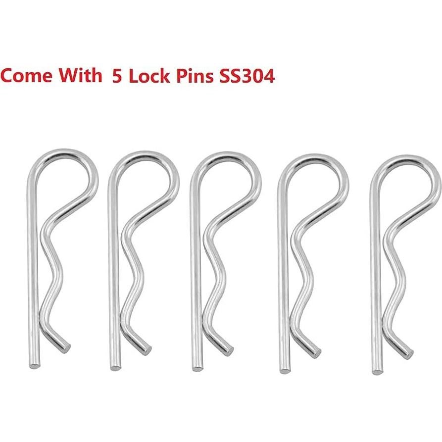 Paquete de 5 quemadores de acero inoxidable 304 Grilljob