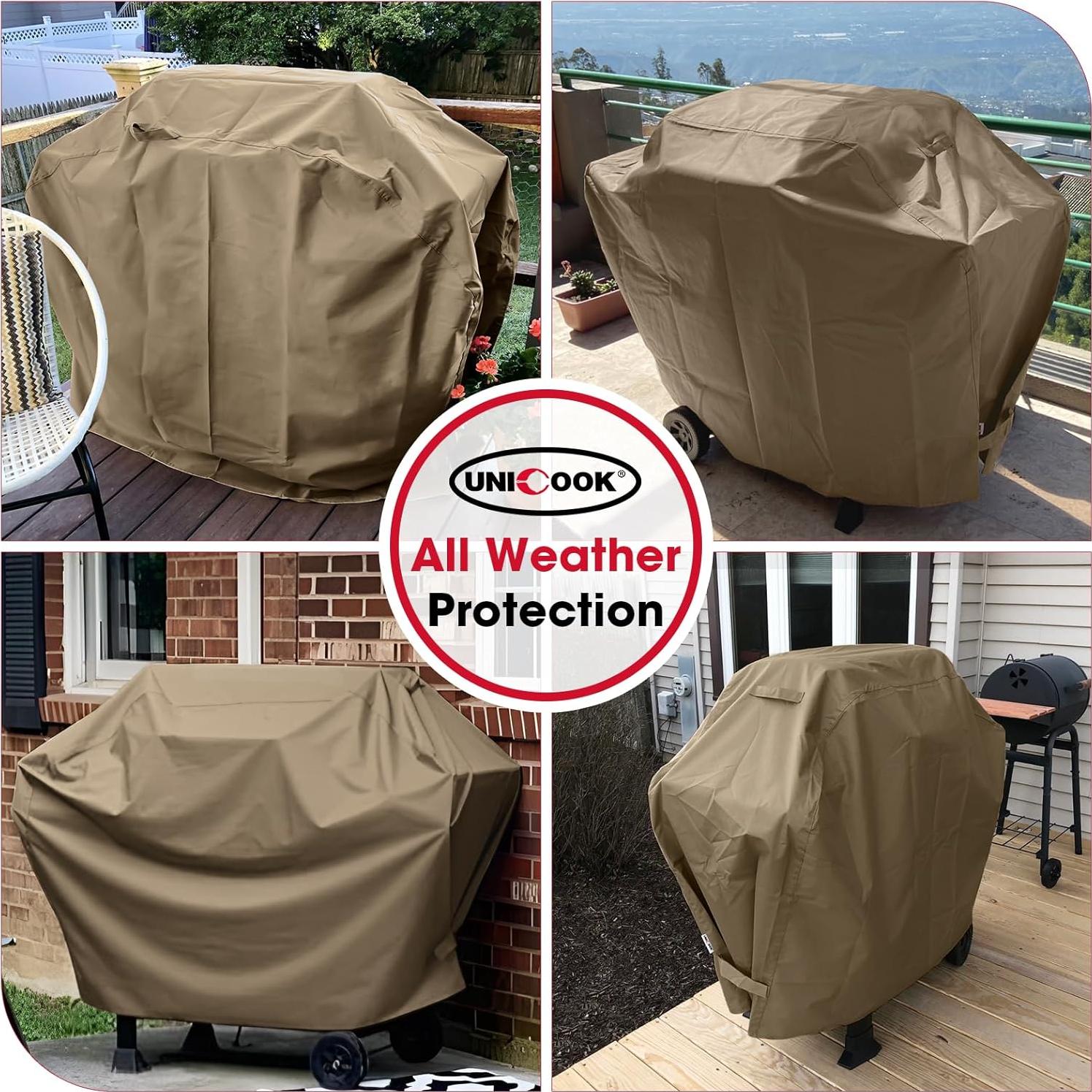 Cubierta de Parrilla Unicook 152 cm Impermeable para Exterior