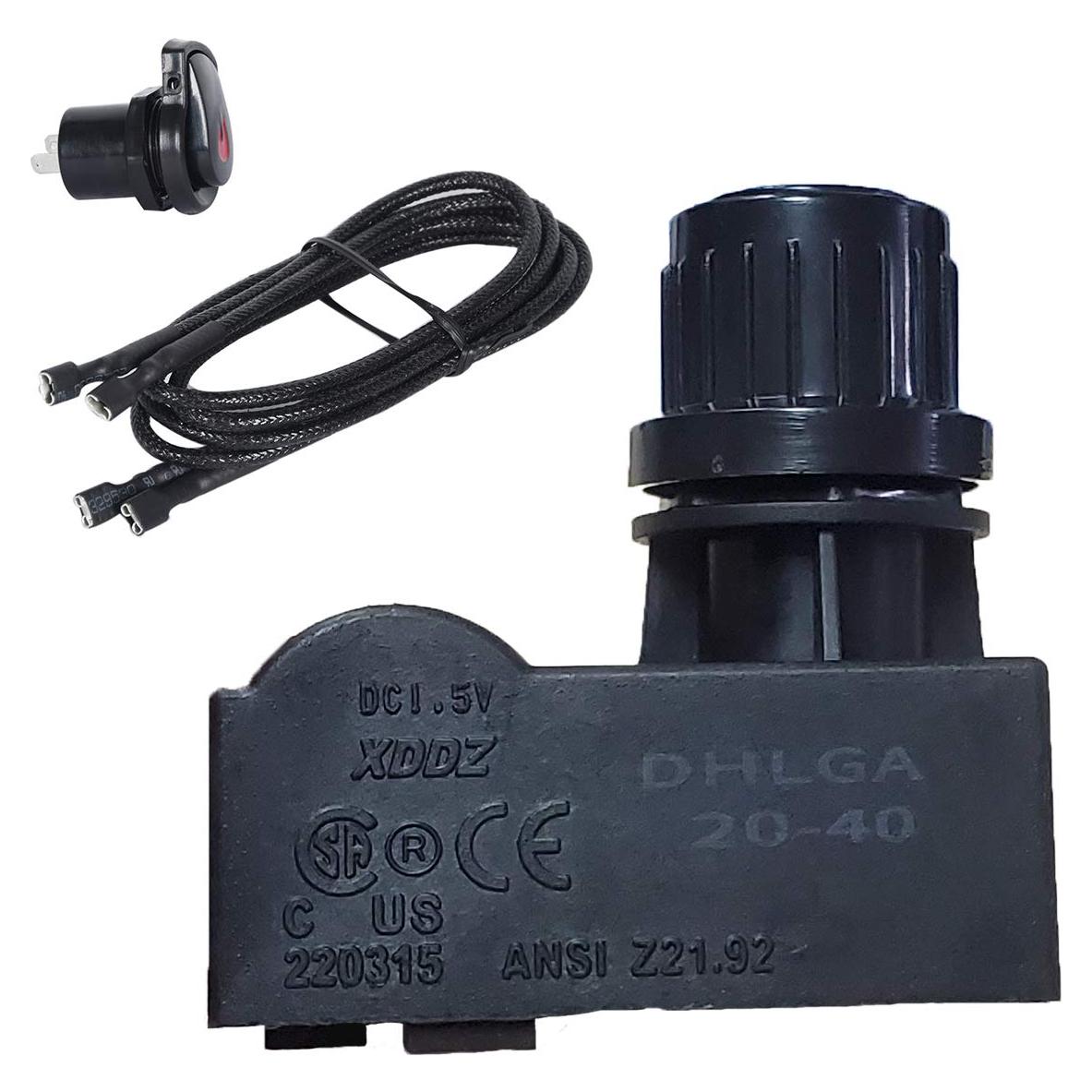 Kit Encendedor Electrónico GasSaf 2 Salidas para BBQ Char-Broil