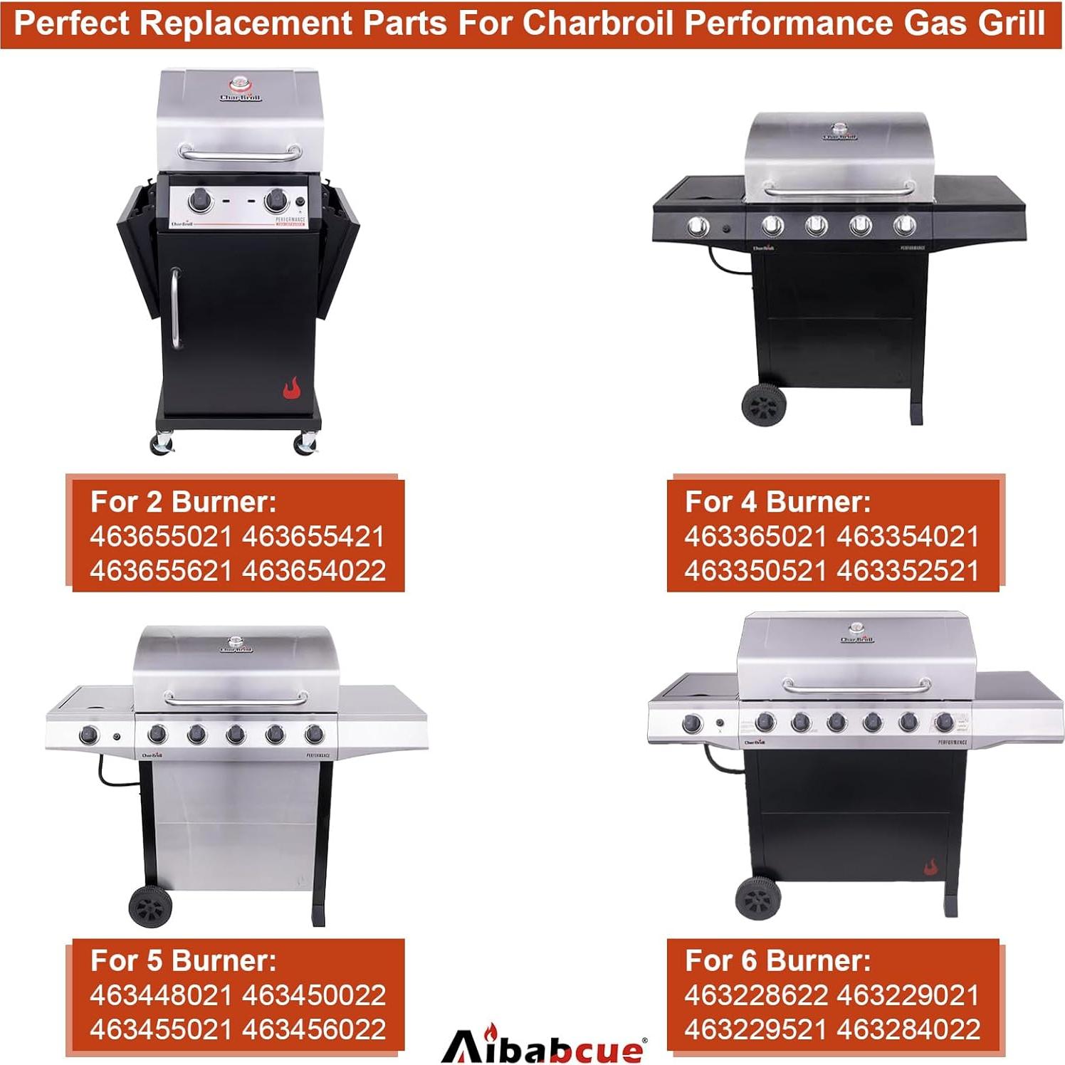 Piezas de Repuesto para Parrilla Charbroil 5 Quemadores Aibabcue