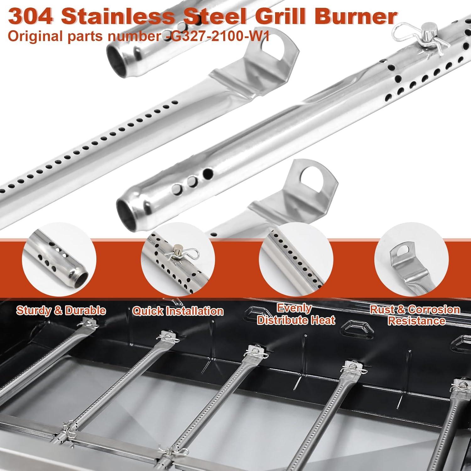 Piezas de Repuesto para Parrilla Charbroil 5 Quemadores Aibabcue