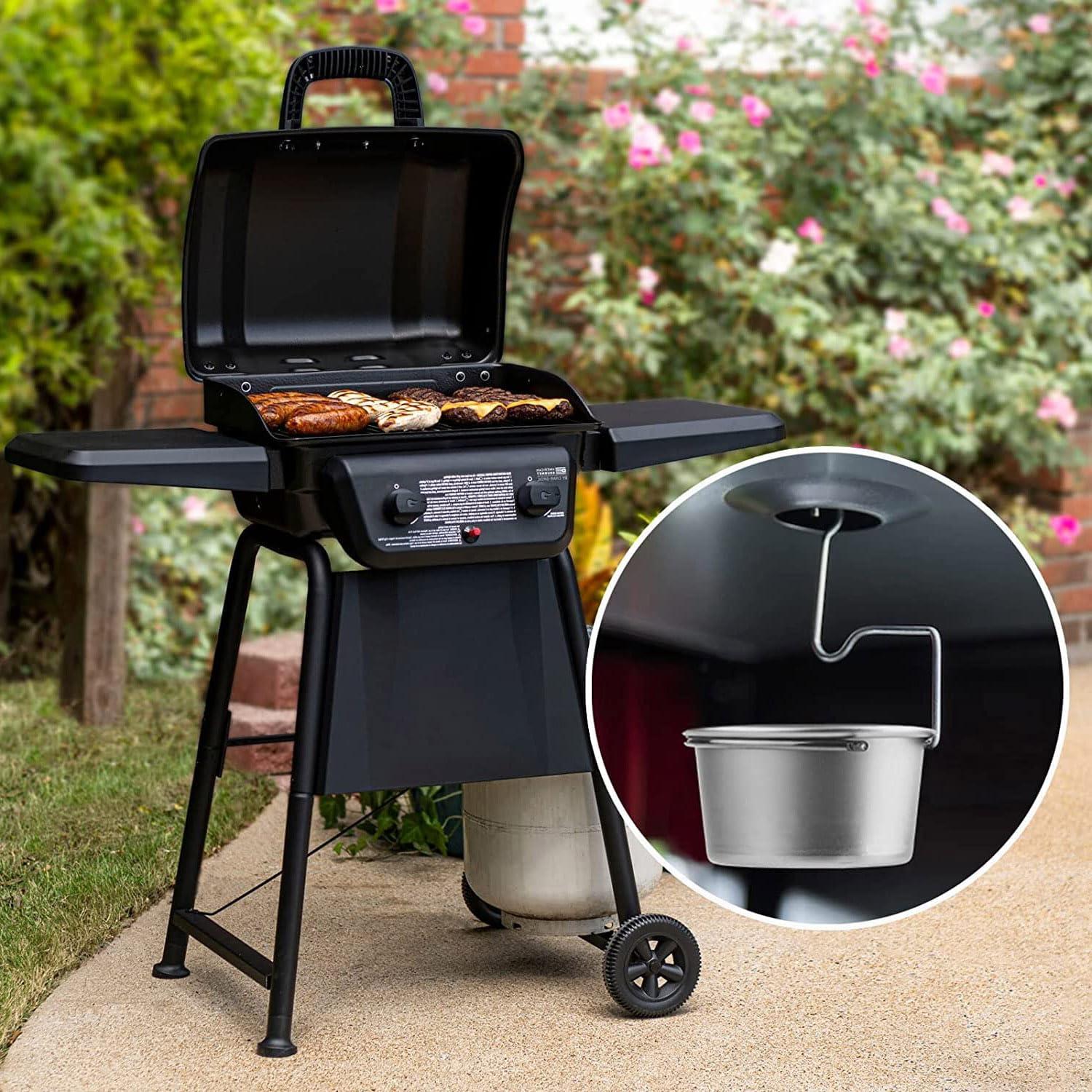 Bandeja de Grasa para Parrilla Char-Broil con Clip y 10 Forros