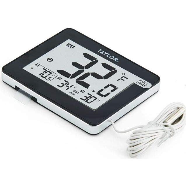 Termómetro Digital Interior Exterior Con Cable Taylor 9.7cm
