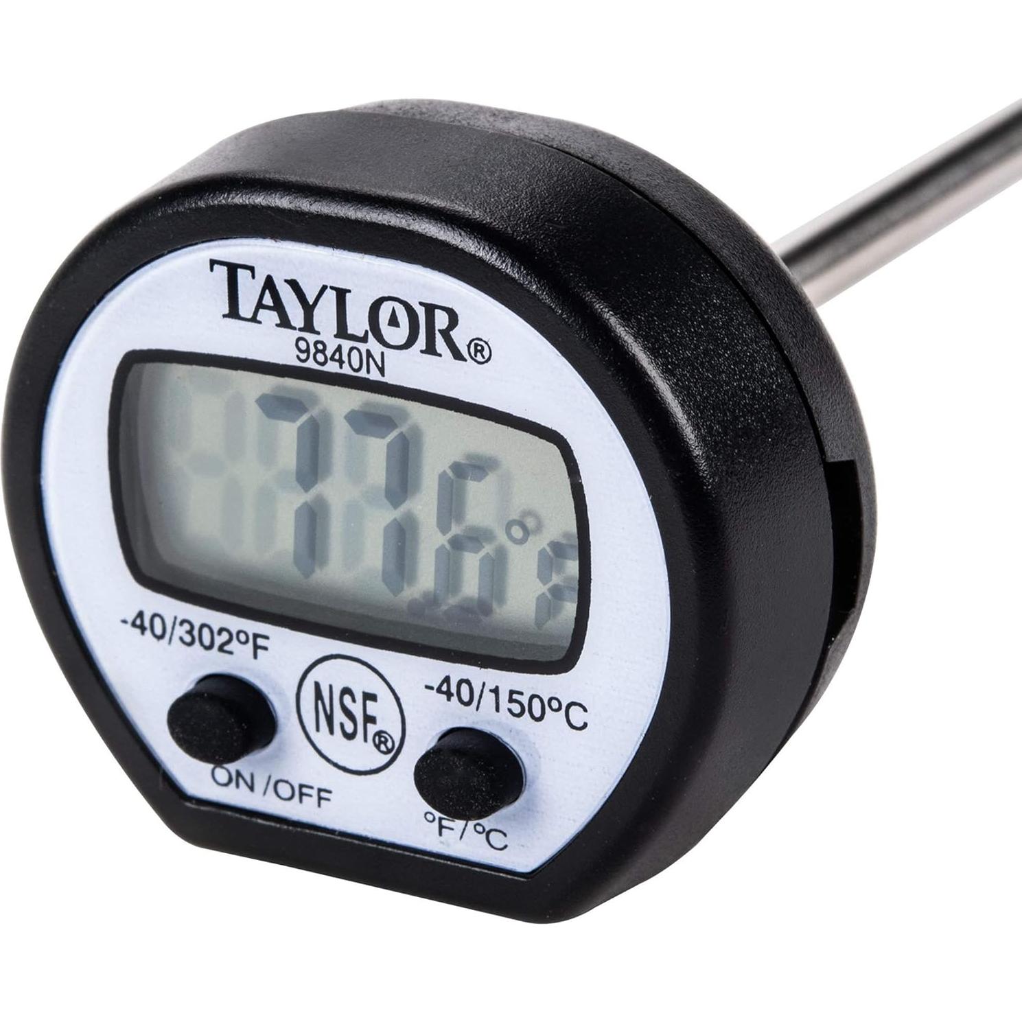 Termómetro de bolsillo digital Taylor Precision 9840RB -40 a 150°C
