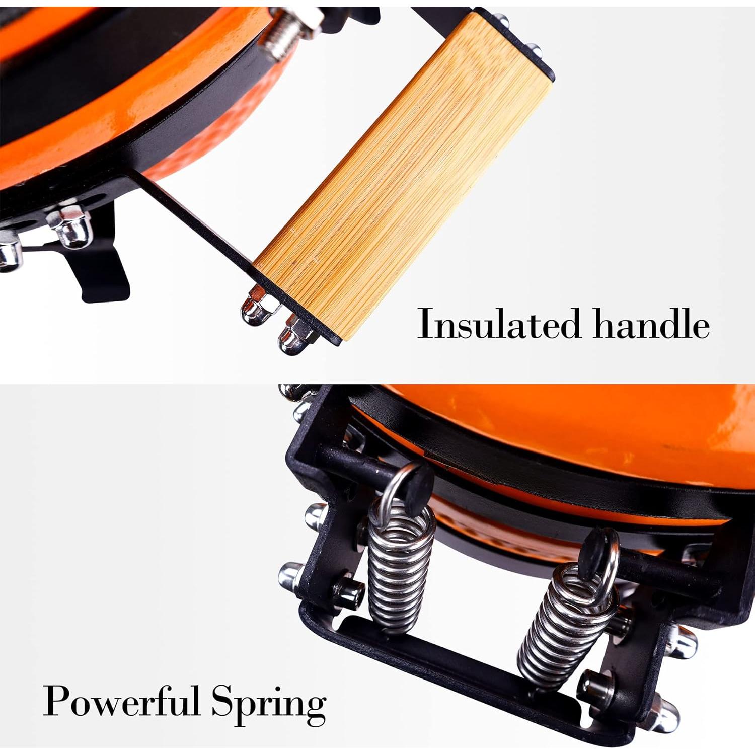 Parrilla Ahumadora Cerámica London Sunshine LSKMD-0021OR 33 cm