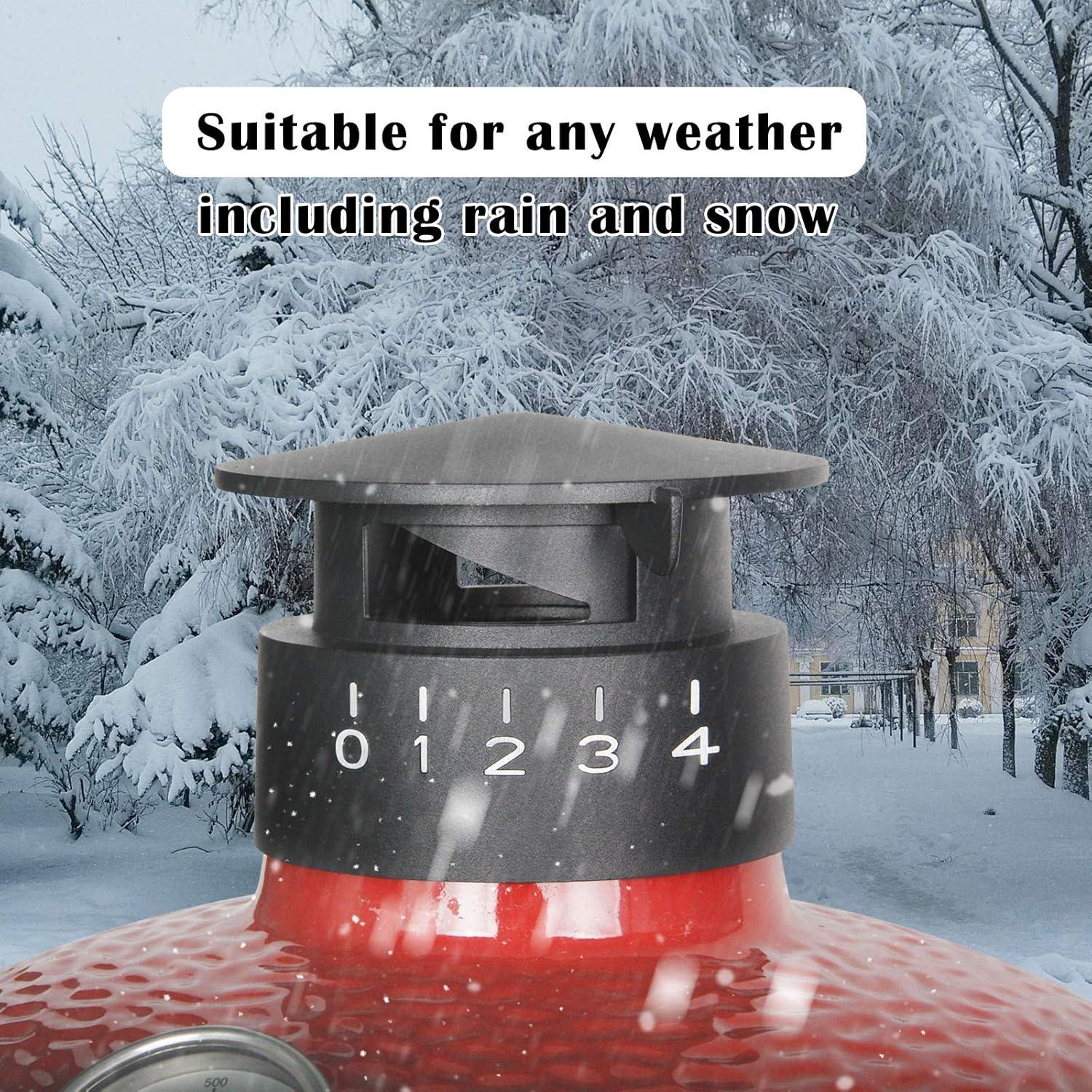 Tapa de Aluminio Fundido Kamado Joe Clásico y Big Joe 17.78cm