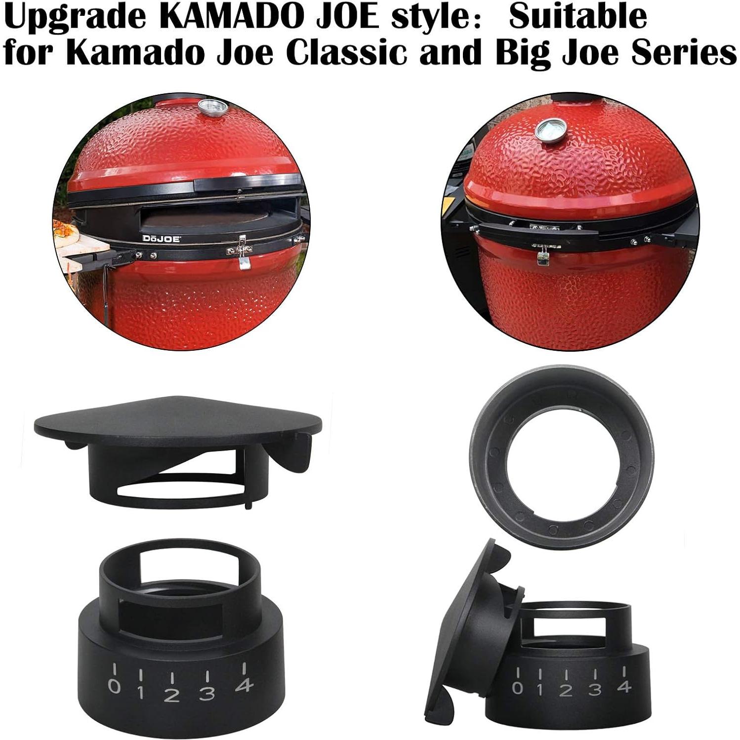 Tapa de Aluminio Fundido Kamado Joe Clásico y Big Joe 17.78cm