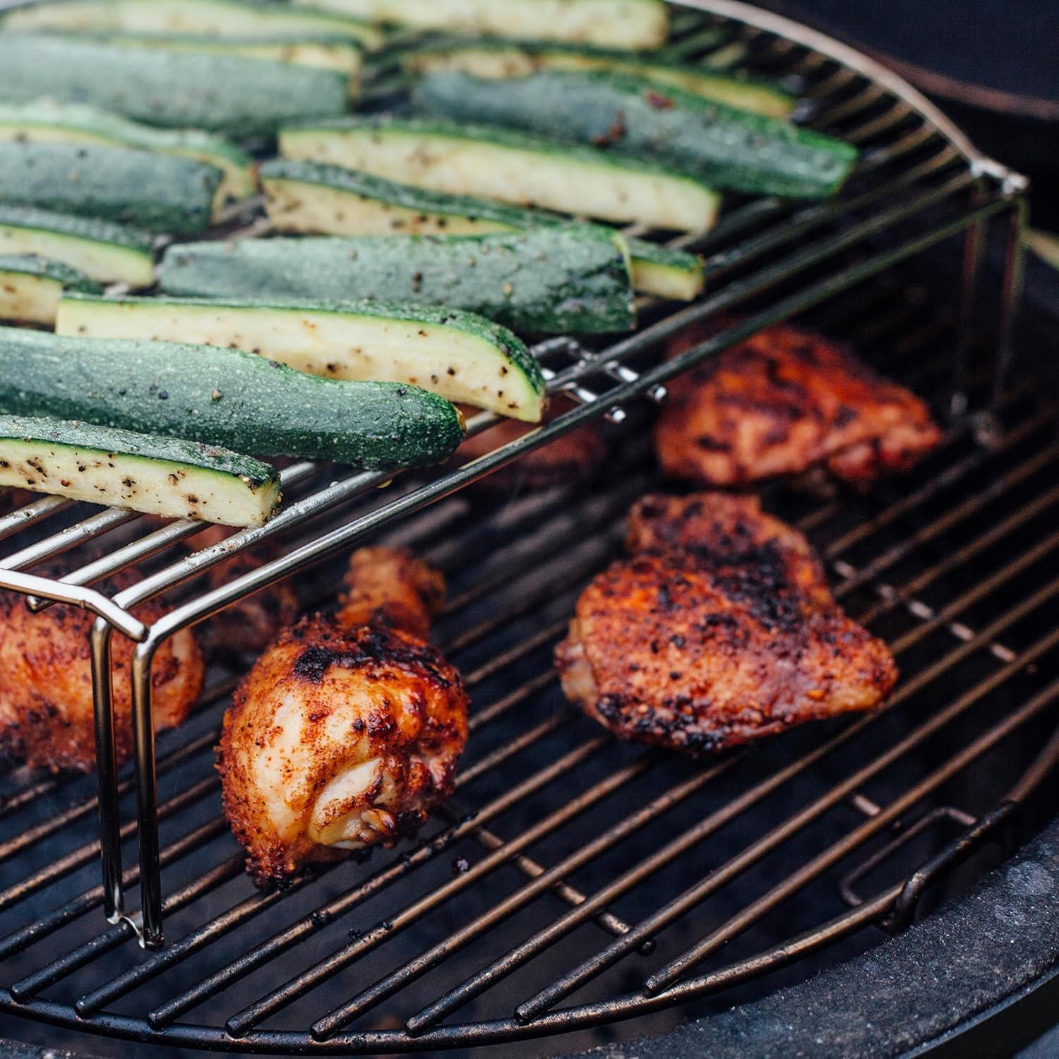 Expansor de Parrilla Kamado Joe Big Joe Acero Inoxidable 3.04 kg